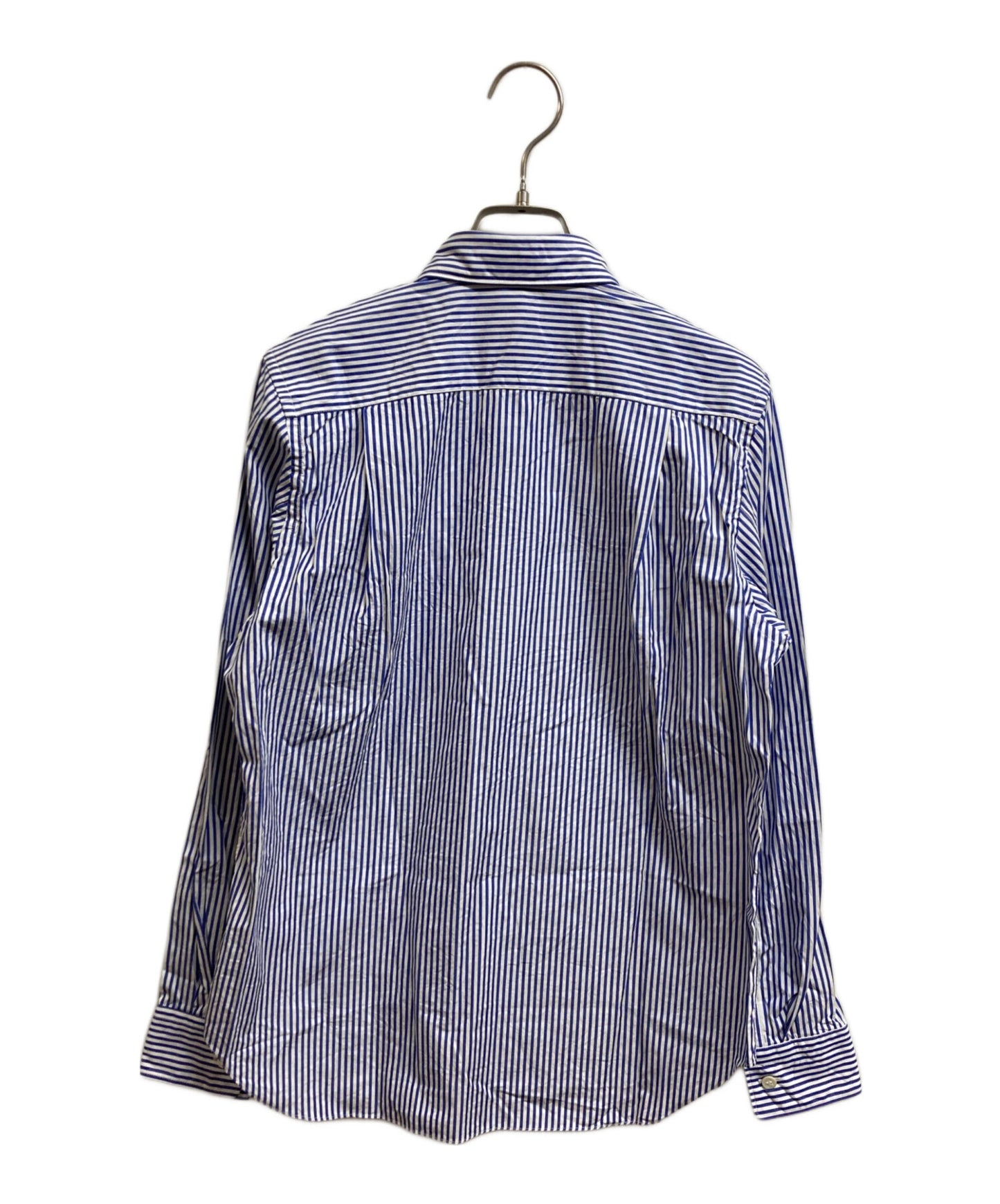 [Pre-owned] PLAY COMME des GARCONS STRIPED L/S SHIRT BLACK HEART AX-B018-051-1-4
