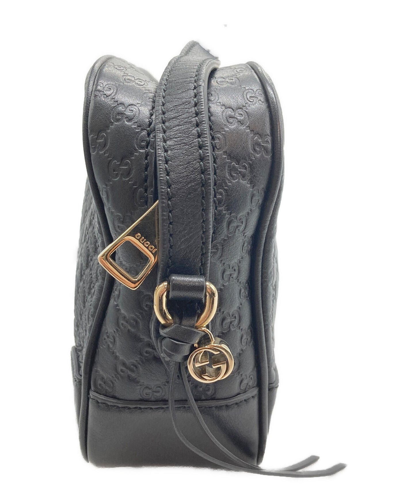 [Pre-owned] GUCCI Micro Guccissima Leather Shoulder Bag 449413