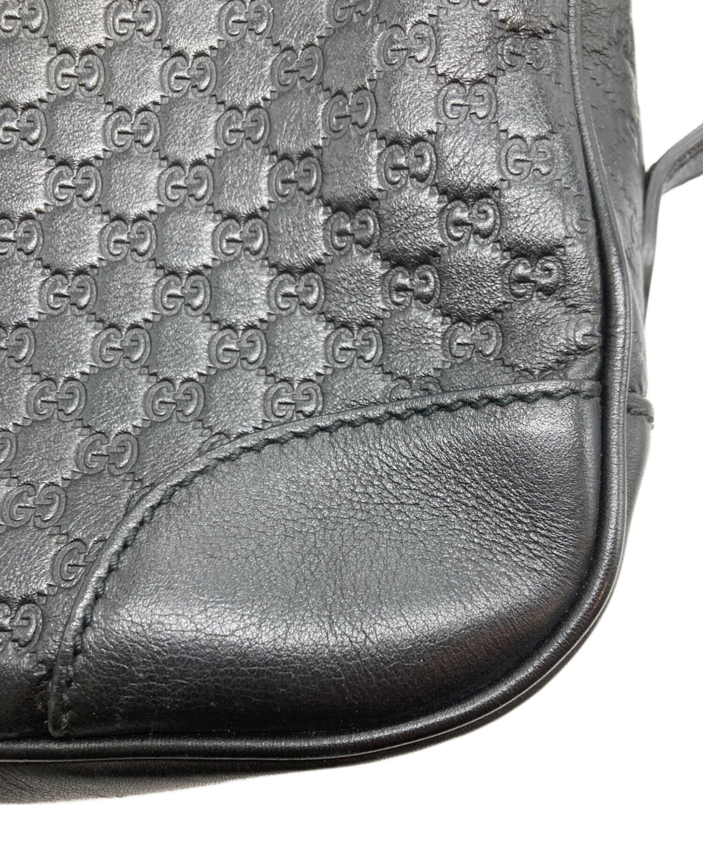 [Pre-owned] GUCCI Micro Guccissima Leather Shoulder Bag 449413
