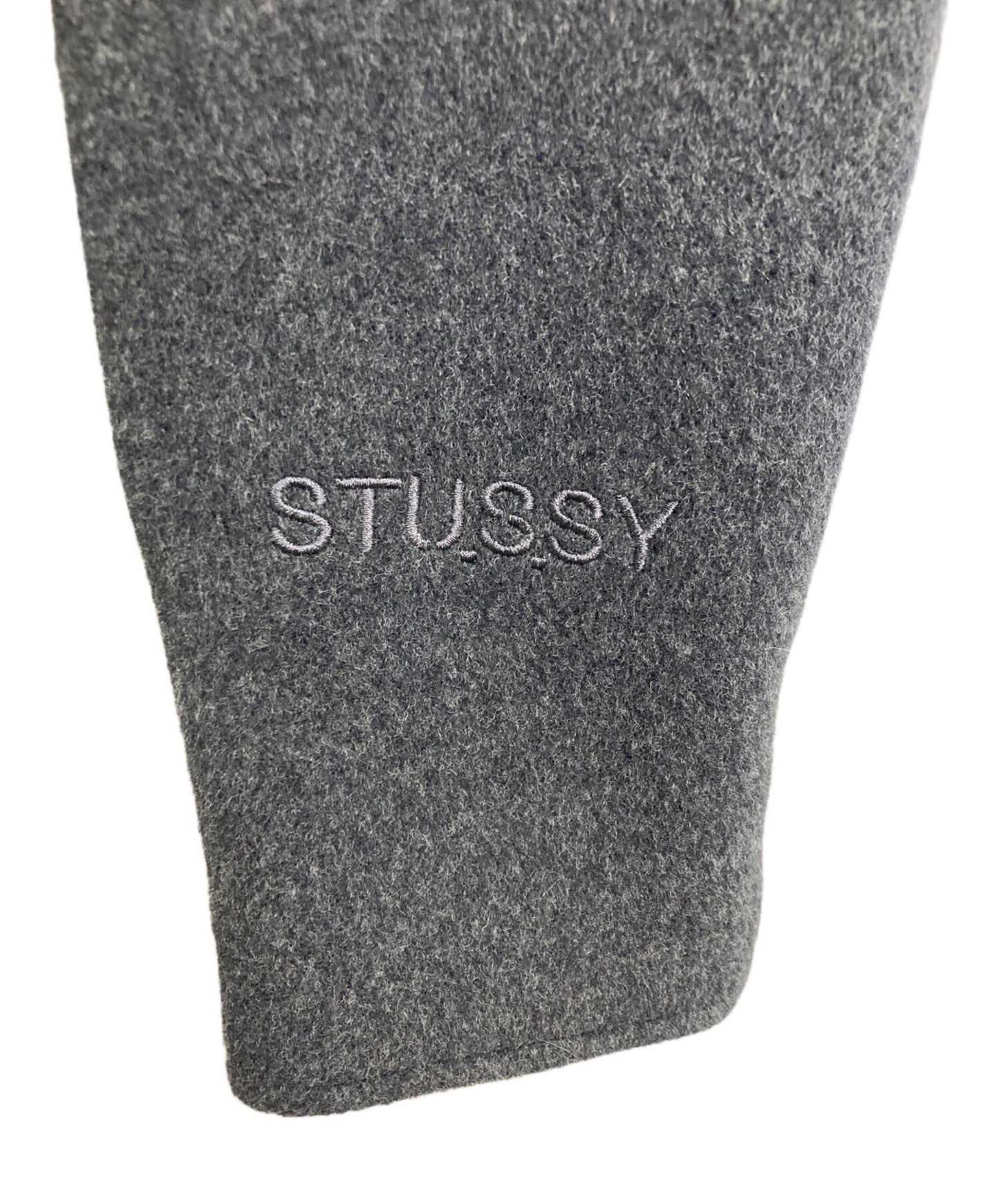 [Pre-owned] stussy Wool double riders jacket