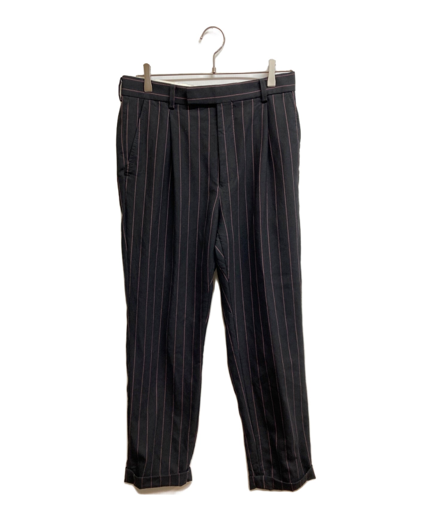[Pre-owned] WACKO MARIA DORMEUIL / STRIPED PLEATED TROUSER