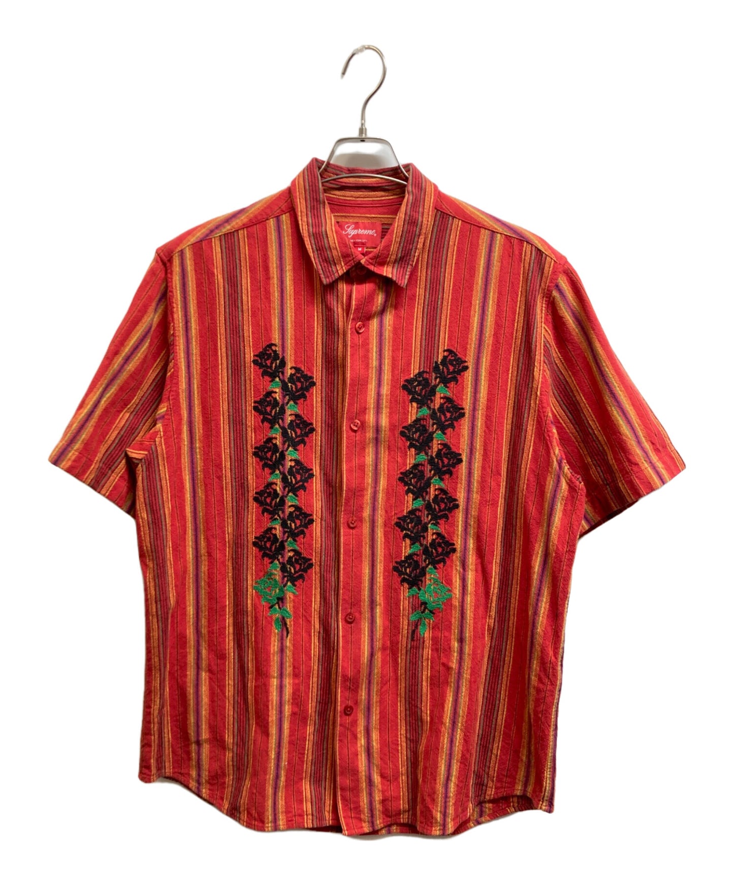 [Pre-owned] SUPREME 23SS Needlepoint shirt
