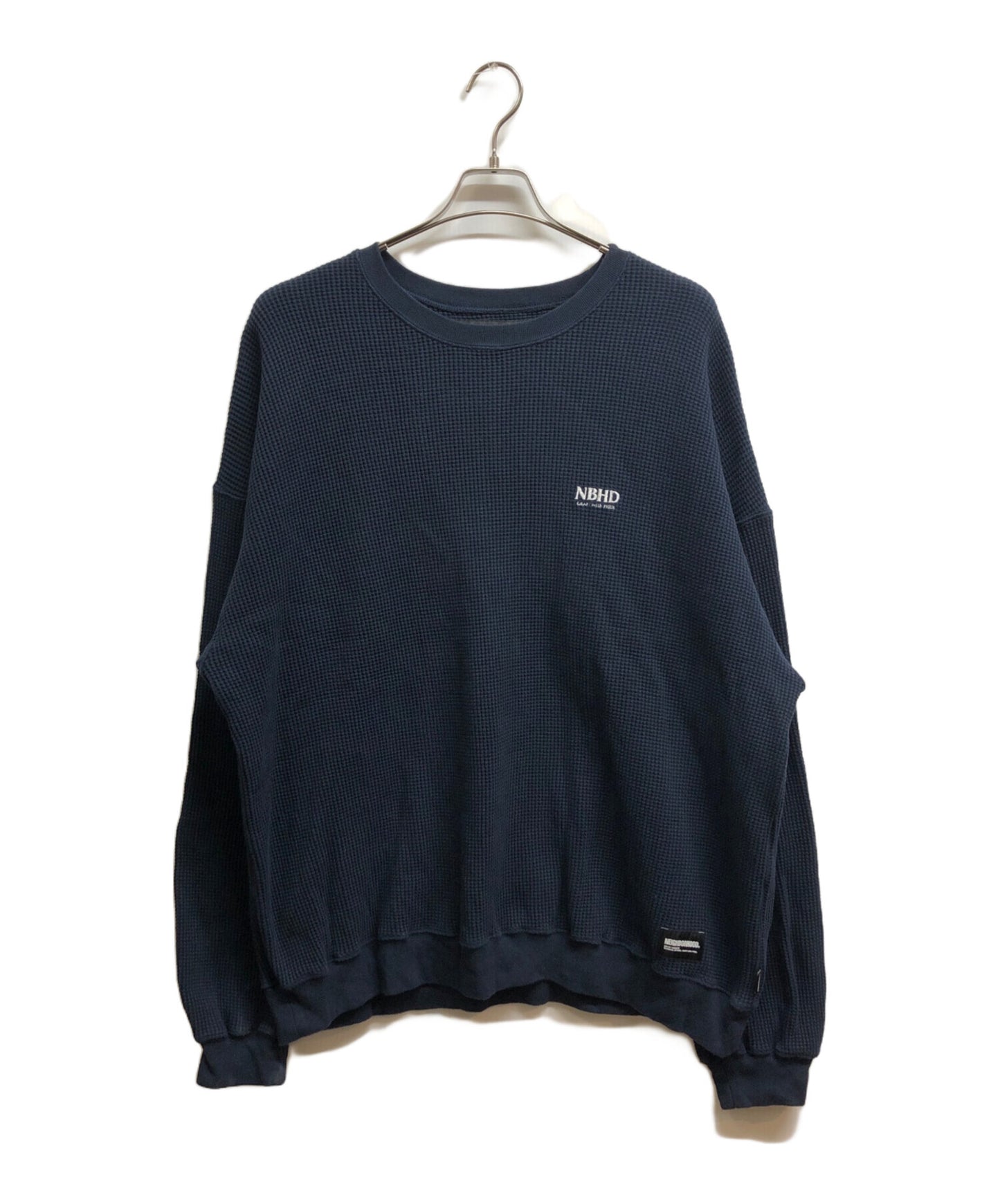 [Pre-owned] NEIGHBORHOOD WAFFLE FABRIC CREWNECK LS 232FPNH-CSM08