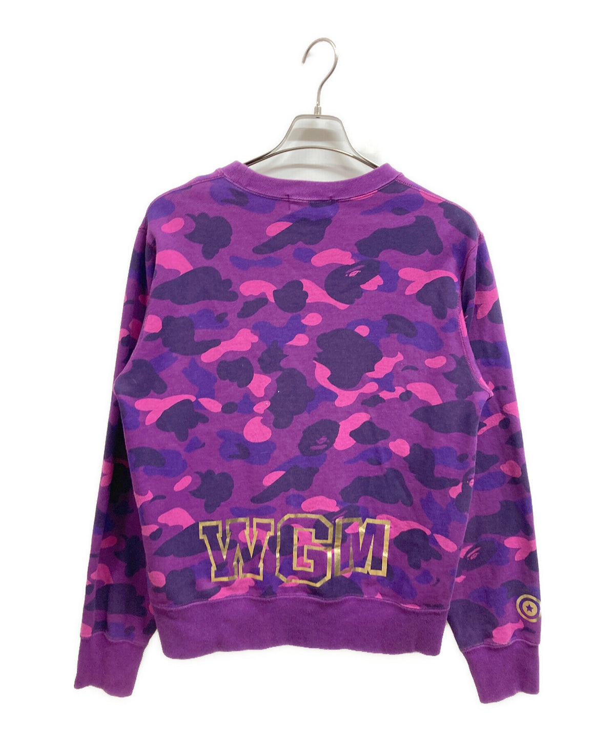 [Pre-owned] A BATHING APE CAMO SHARK CREWNECK 001SWK301003M