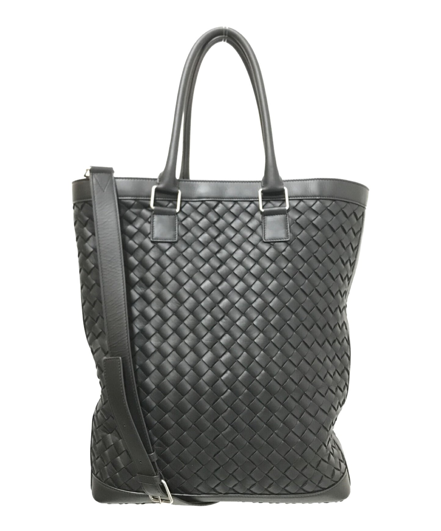 [Pre-owned] BOTTEGA VENETA Intrecciato 2WAY Leather Tote Bag Shoulder Bag Popularity Regular 641021