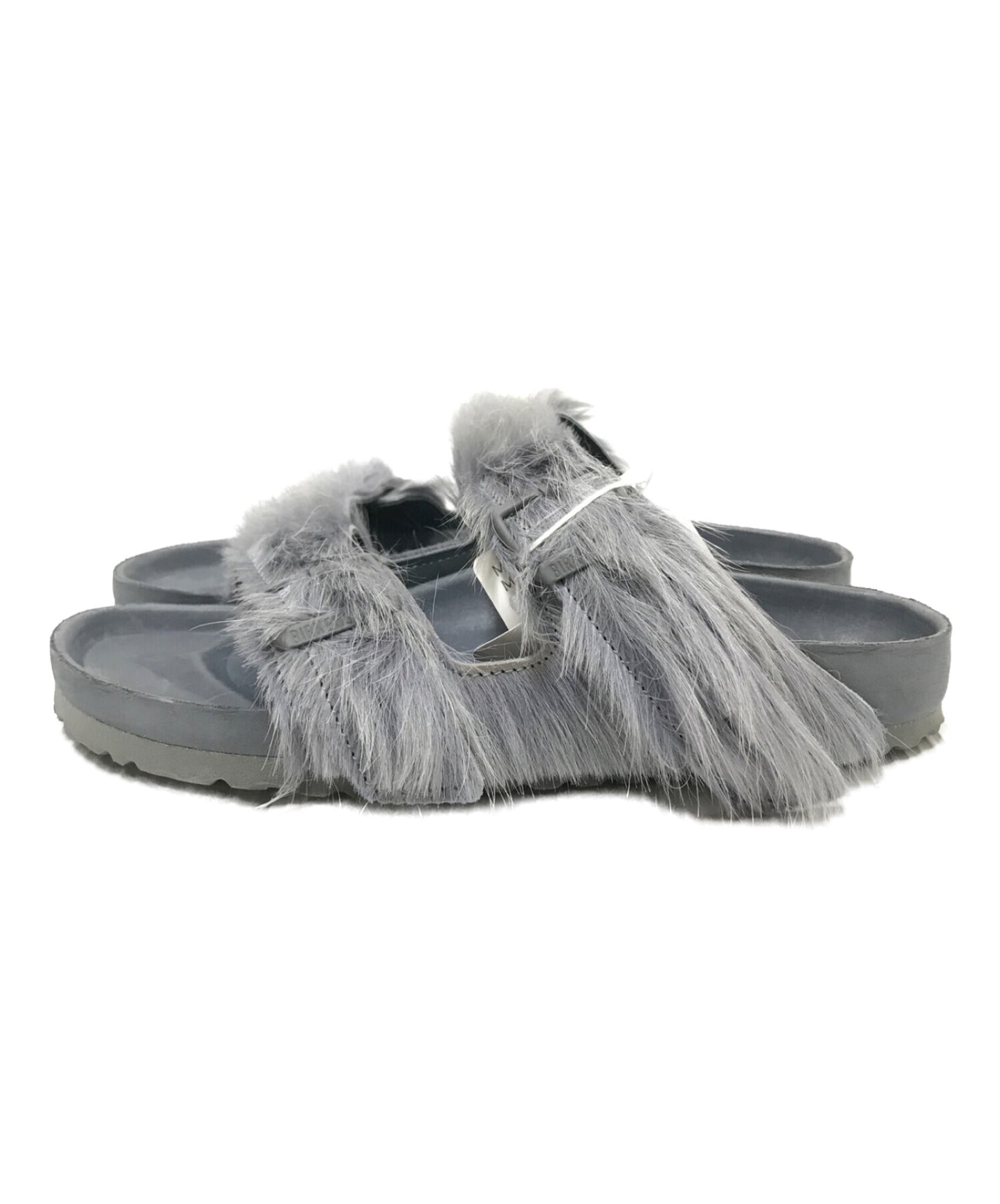 [Pre-owned] RICK OWENS Arizona Extra Halaco Shaggy Collaboration Fur Sandals Popularity BM18S5898