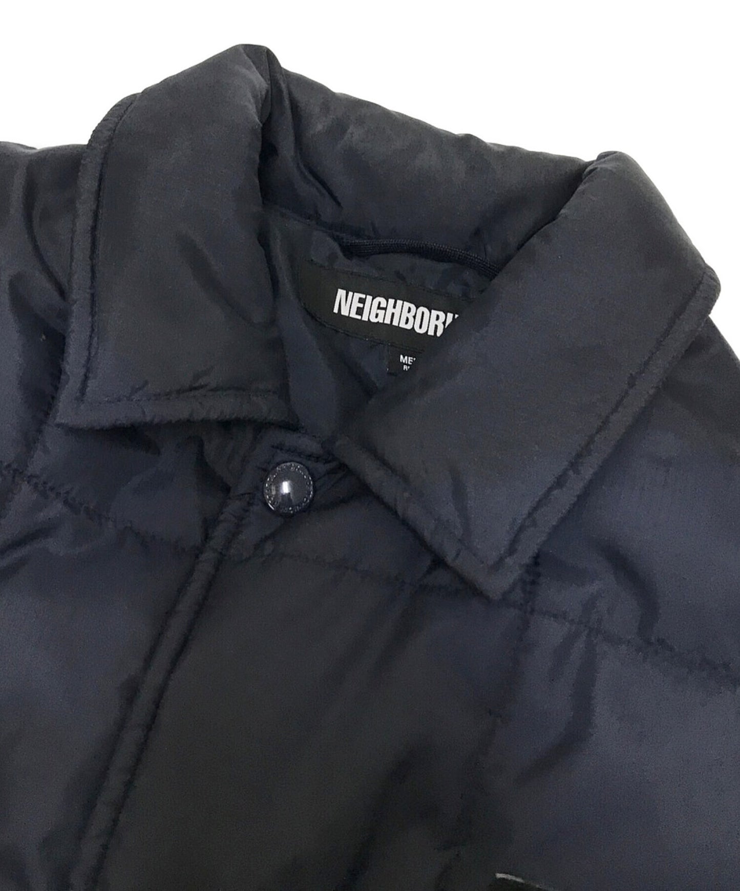 [Pre-owned] NEIGHBORHOOD Puff Insulated Shirt Jacket Popular, classic, cotton, rouded. 222TSNH-SHM02