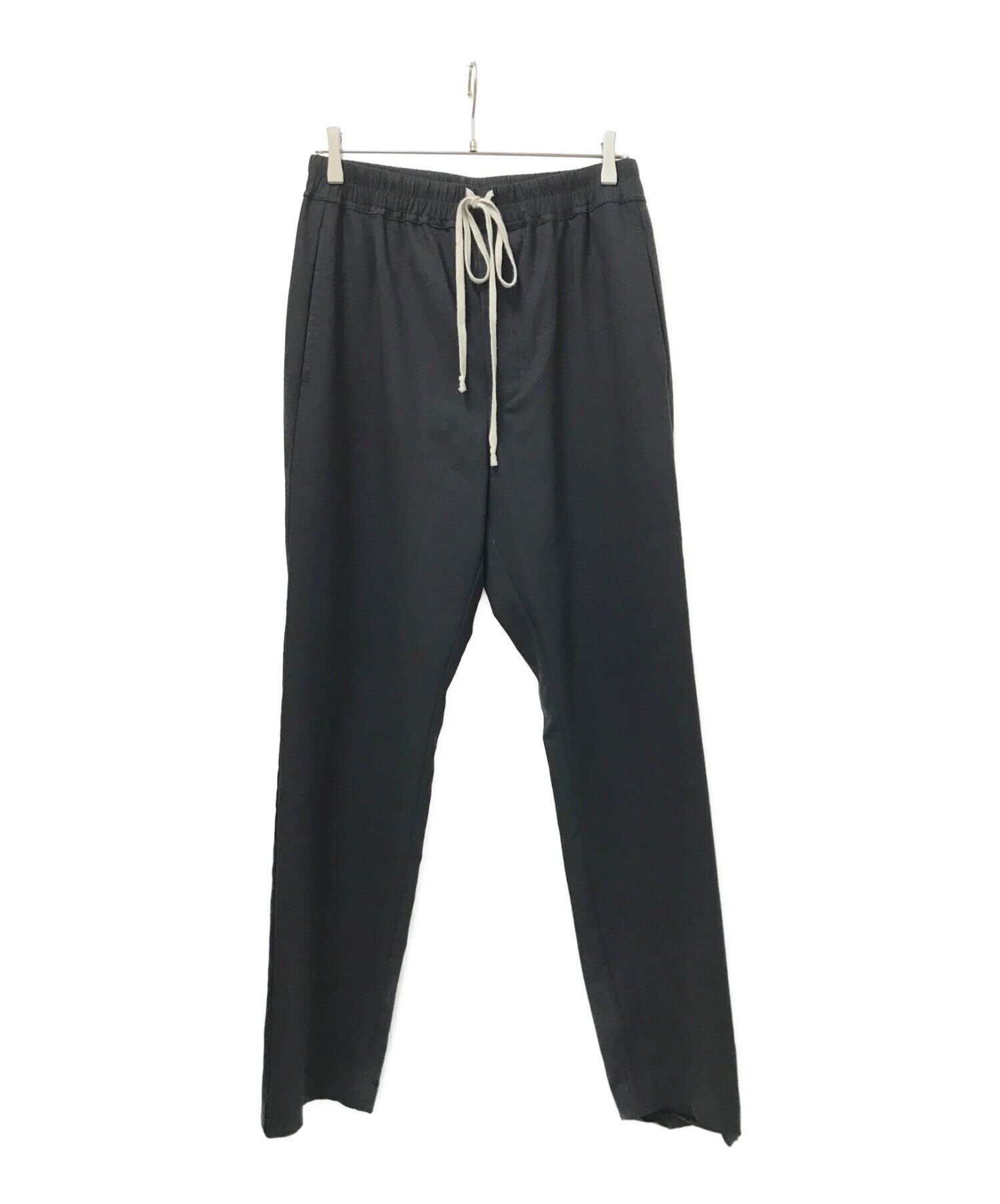 Pre-owned] RICK OWENS Drawstring Slim Long Wool Pants Sal Elle Full L –  Archive Factory