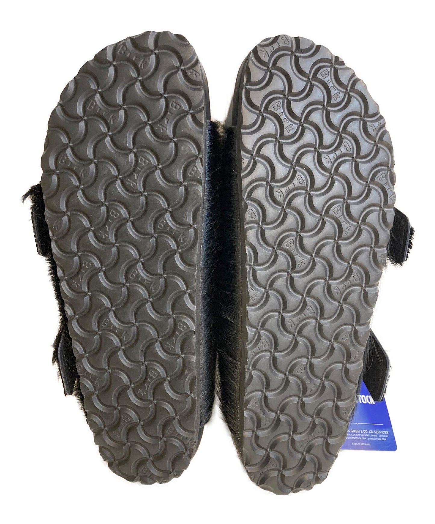 [Pre-owned] RICK OWENS Arizona Extra Halaco Shaggy Collaboration Fur Sandals Popularity BM18S5898FUR