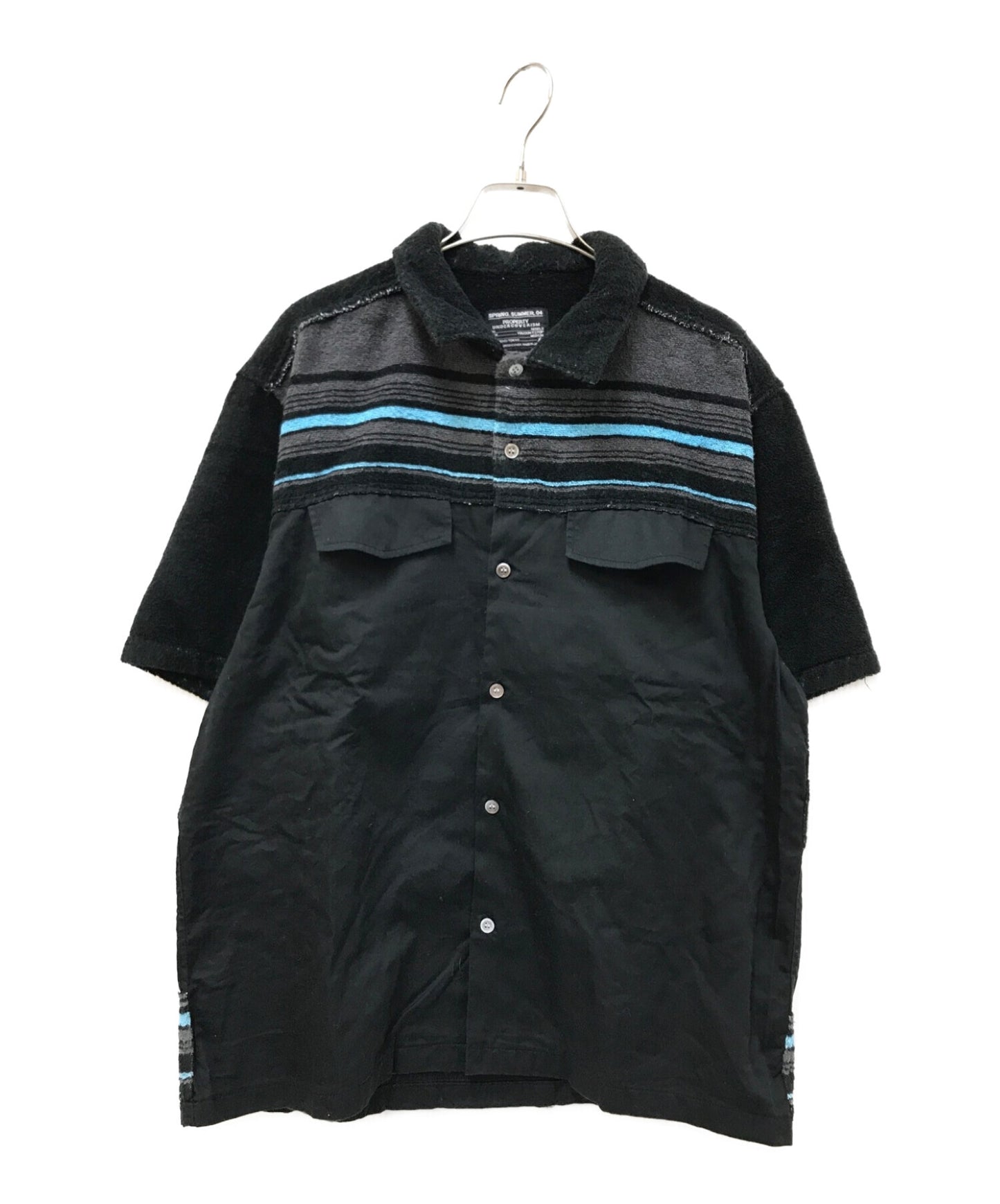 [Pre-owned] UNDERCOVERISM Short-sleeved shirt with pile switch collab  Archive Urahara Popularity E812-SH2