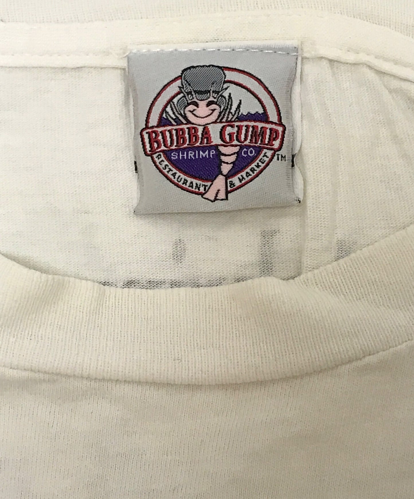 [Pre-owned] BUBBA GUMP 90's all-over print T-shirt