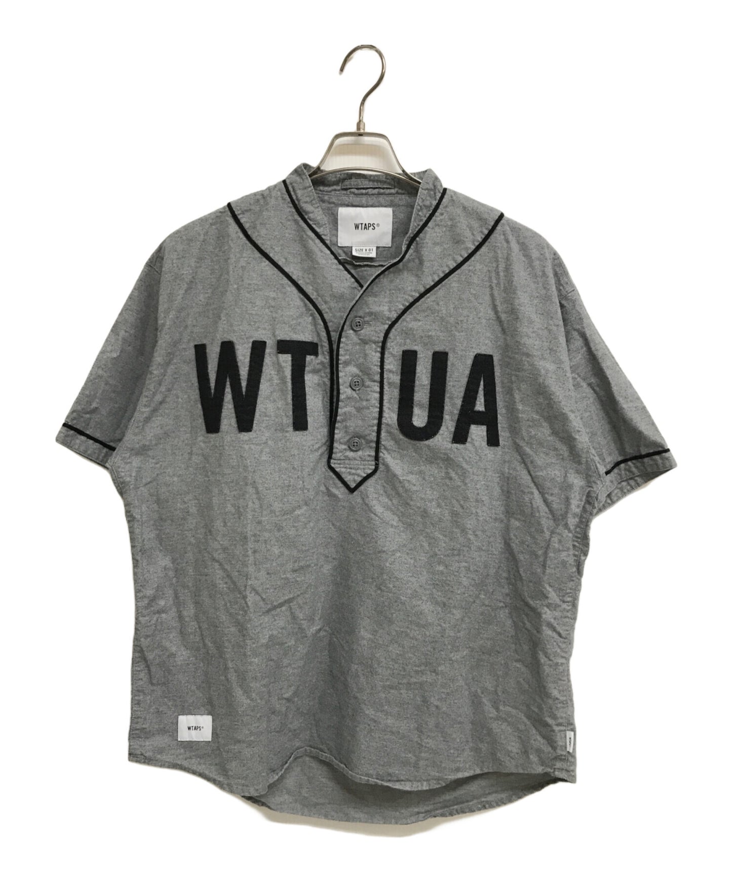 [Pre-owned] WTAPS League Short Sleeve Shirts 191TQDT-SHM03