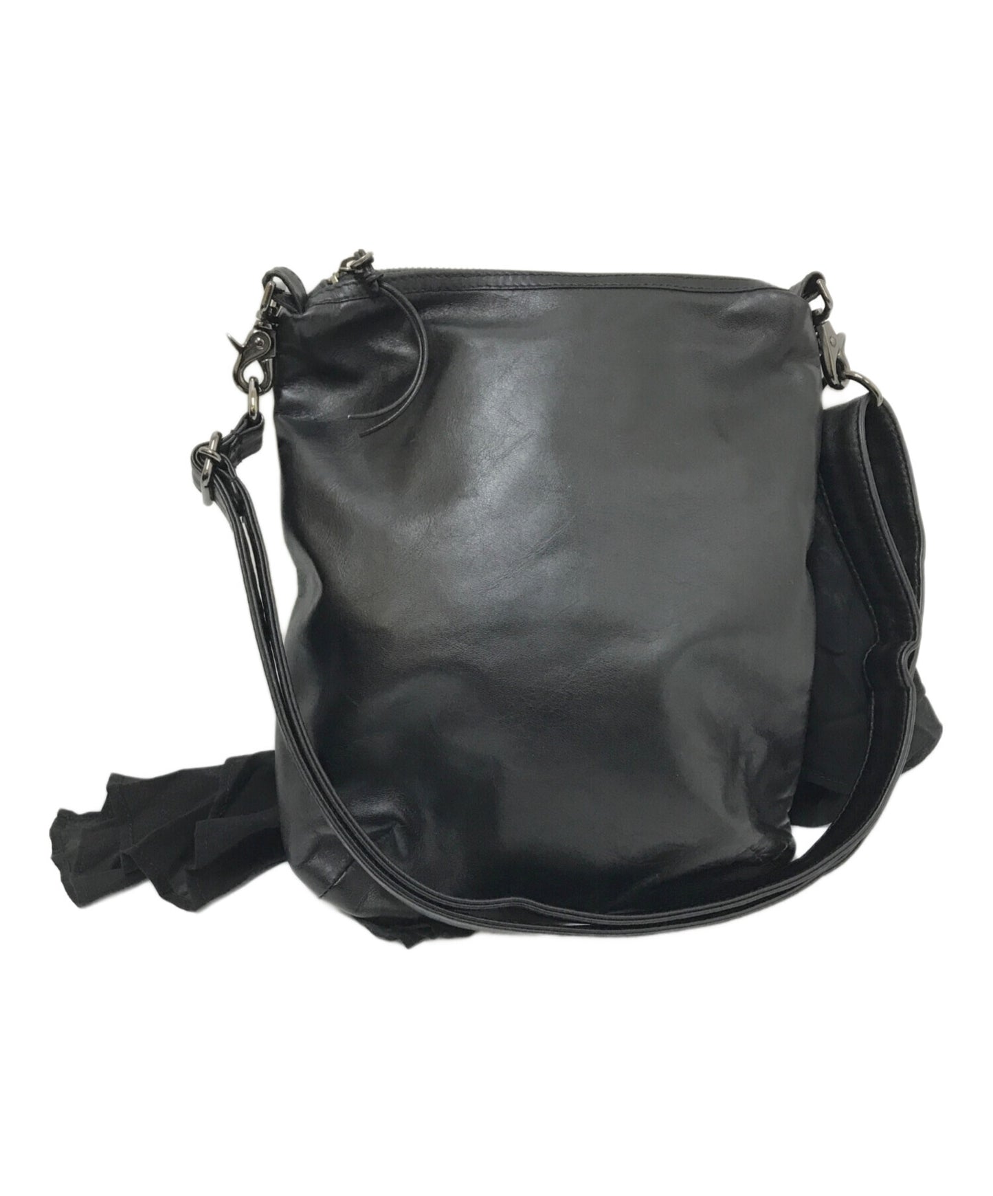 [Pre-owned] yohji yamamoto+noir Leather Stole Bag NB-I08-704