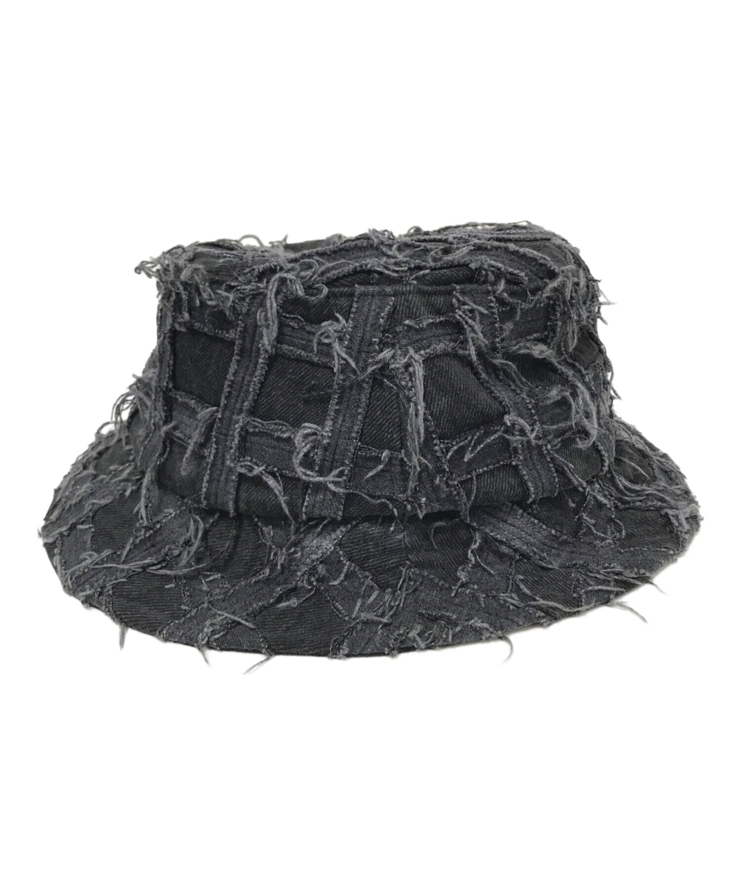 [Pre-owned] SUPREME Frayed Patchwork Denim Crusher