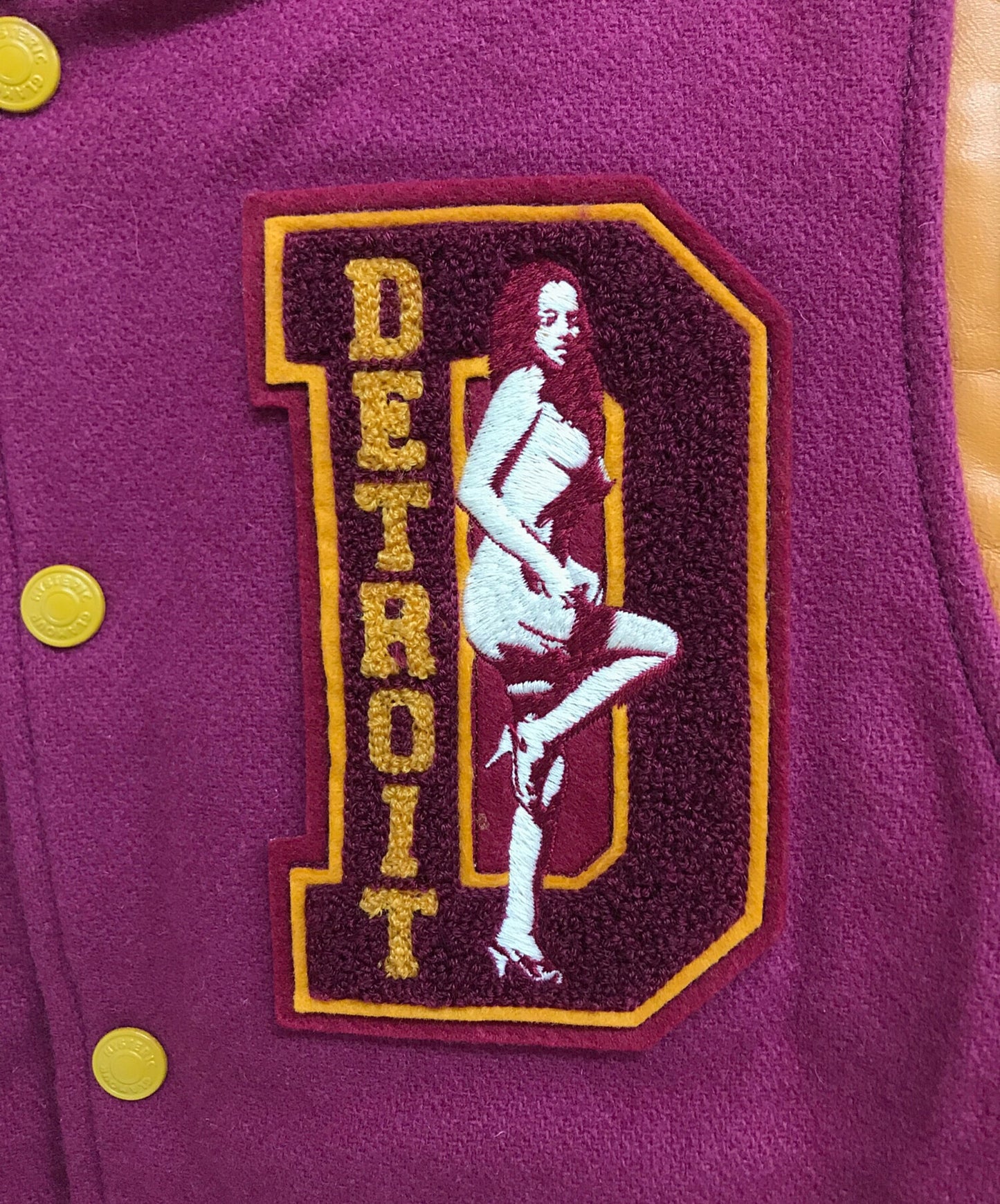 [Pre-owned] Hysteric Glamour Logo Varsity Jacket 0253AB11