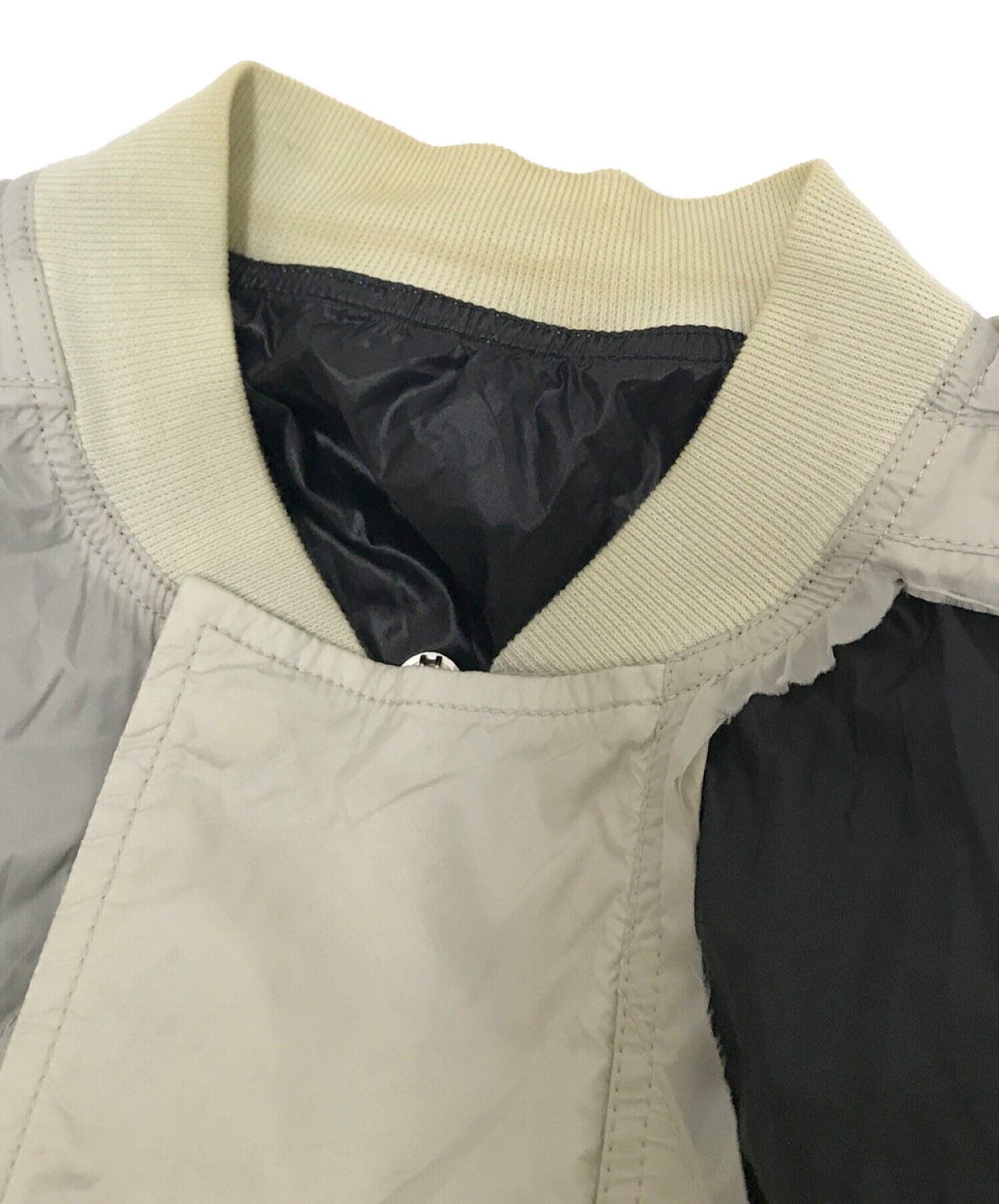 [Pre-owned] RICK OWENS 19SS Cutout Flight Jacket rr19s2908-nz6109