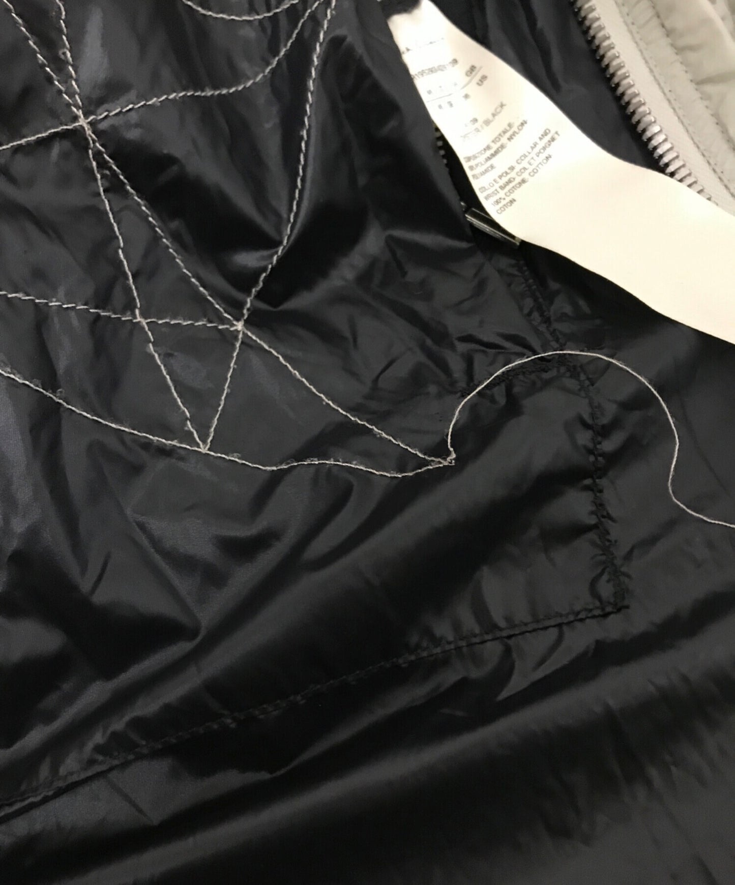 [Pre-owned] RICK OWENS 19SS Cutout Flight Jacket rr19s2908-nz6109