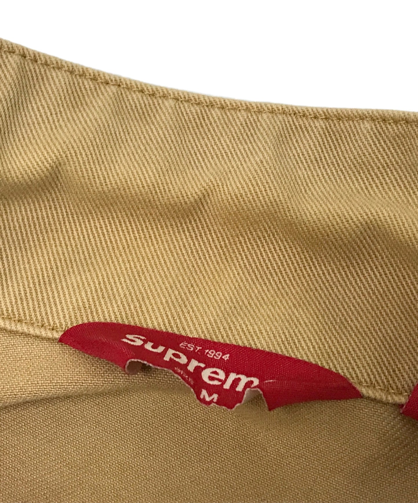 [Pre-owned] SUPREME 2-Tone Paneled Denim Jacket