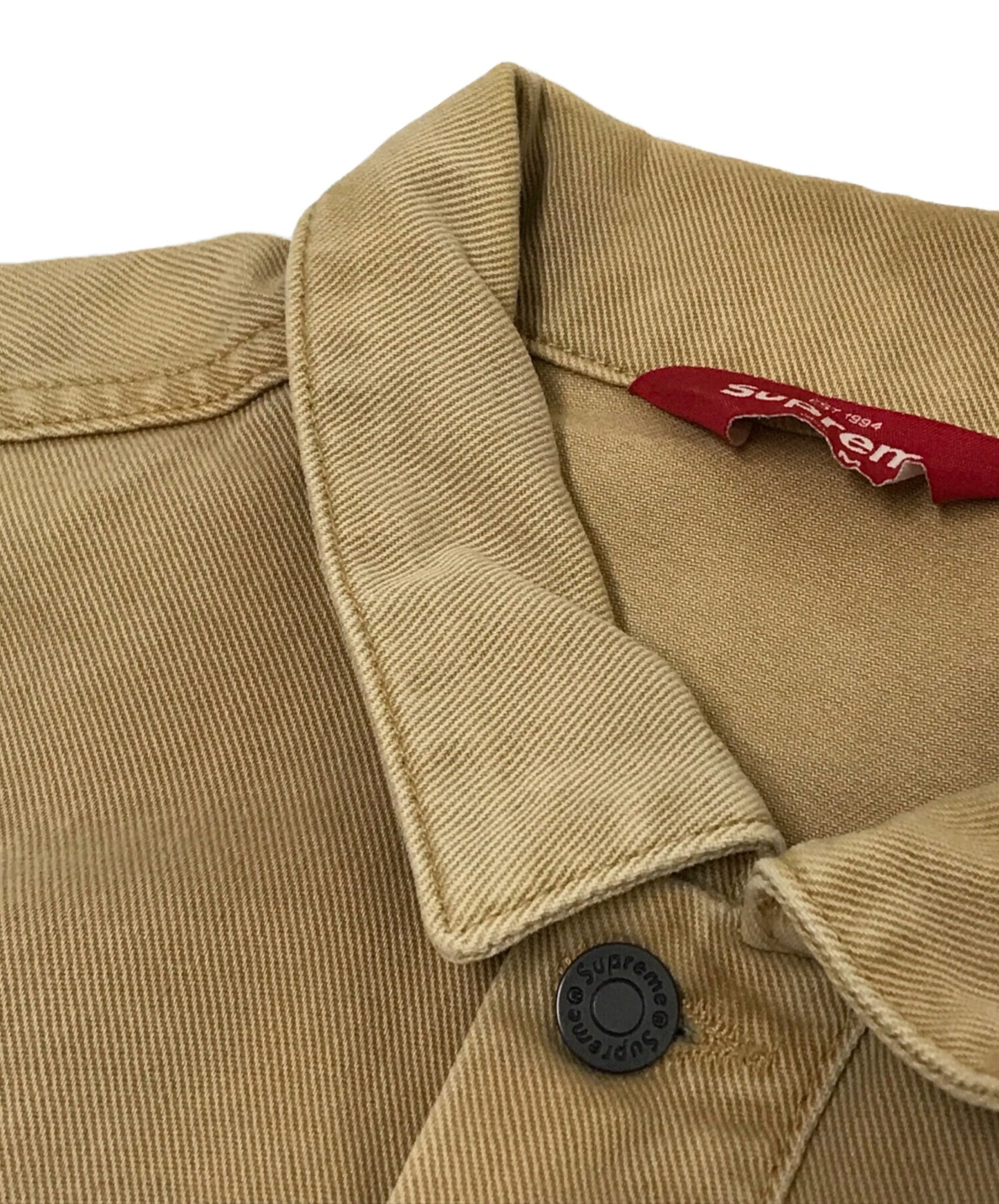 [Pre-owned] SUPREME 2-Tone Paneled Denim Jacket