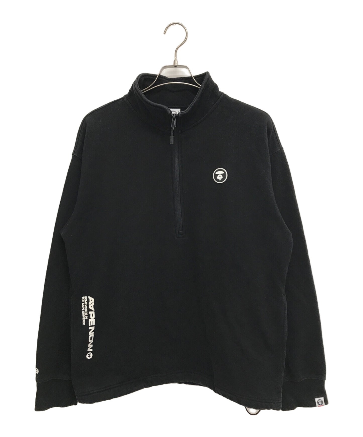 [Pre-owned] A BATHING APE Half Zip Sweatshirt AAPSWM3714XXF