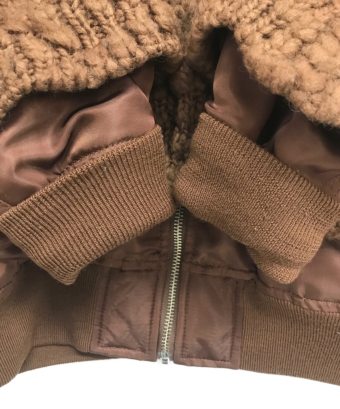 [Pre-owned] UNDERCOVER Knit Docking MA-1 Blouson UC2A1208