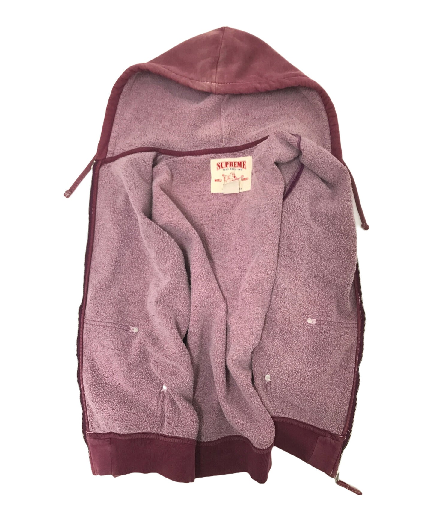 [Pre-owned] SUPREME Zip-up Hooded Sweatshirt