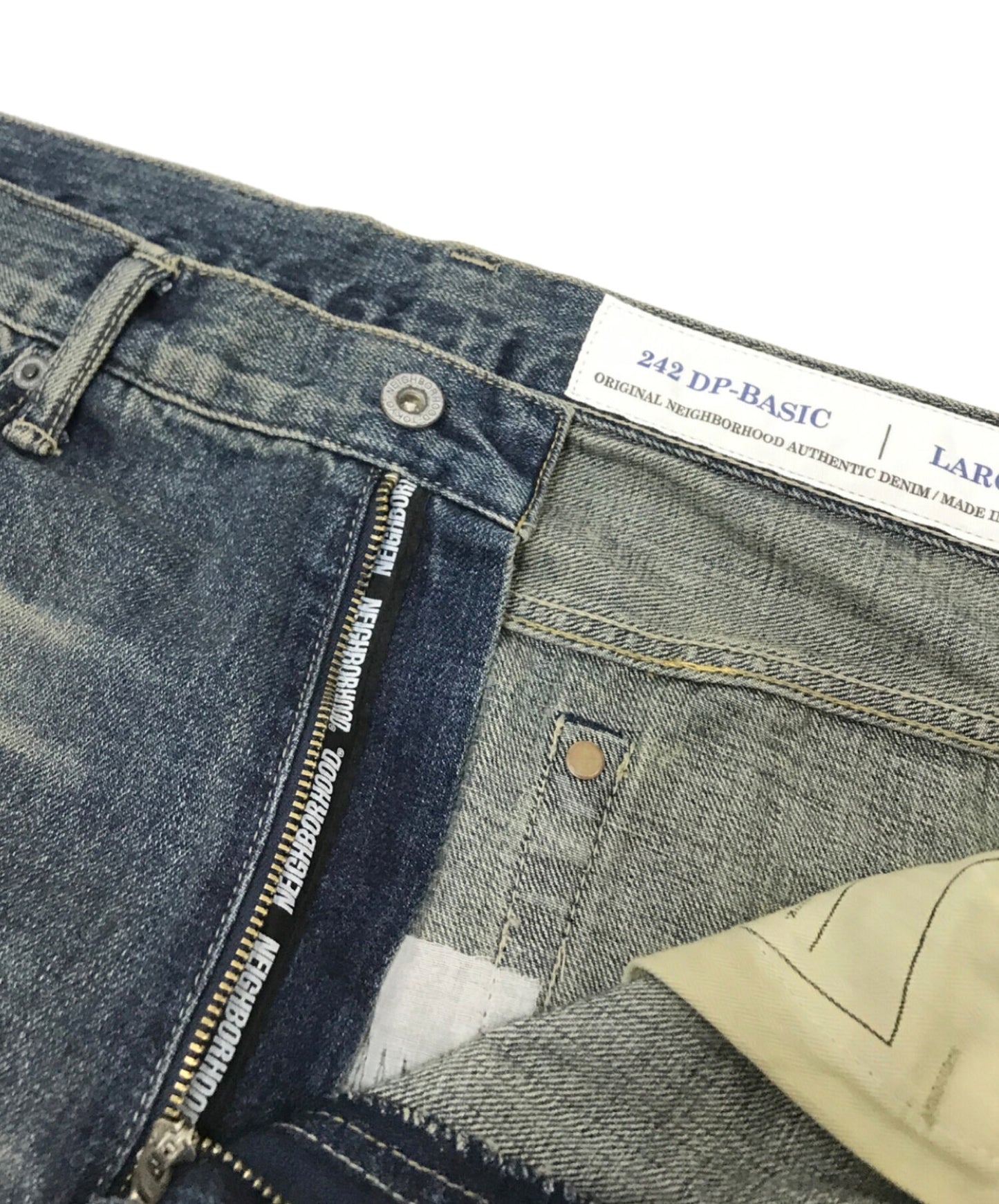 [Pre-owned] NEIGHBORHOOD Savage denim basic pants 242XBNH-PTM08