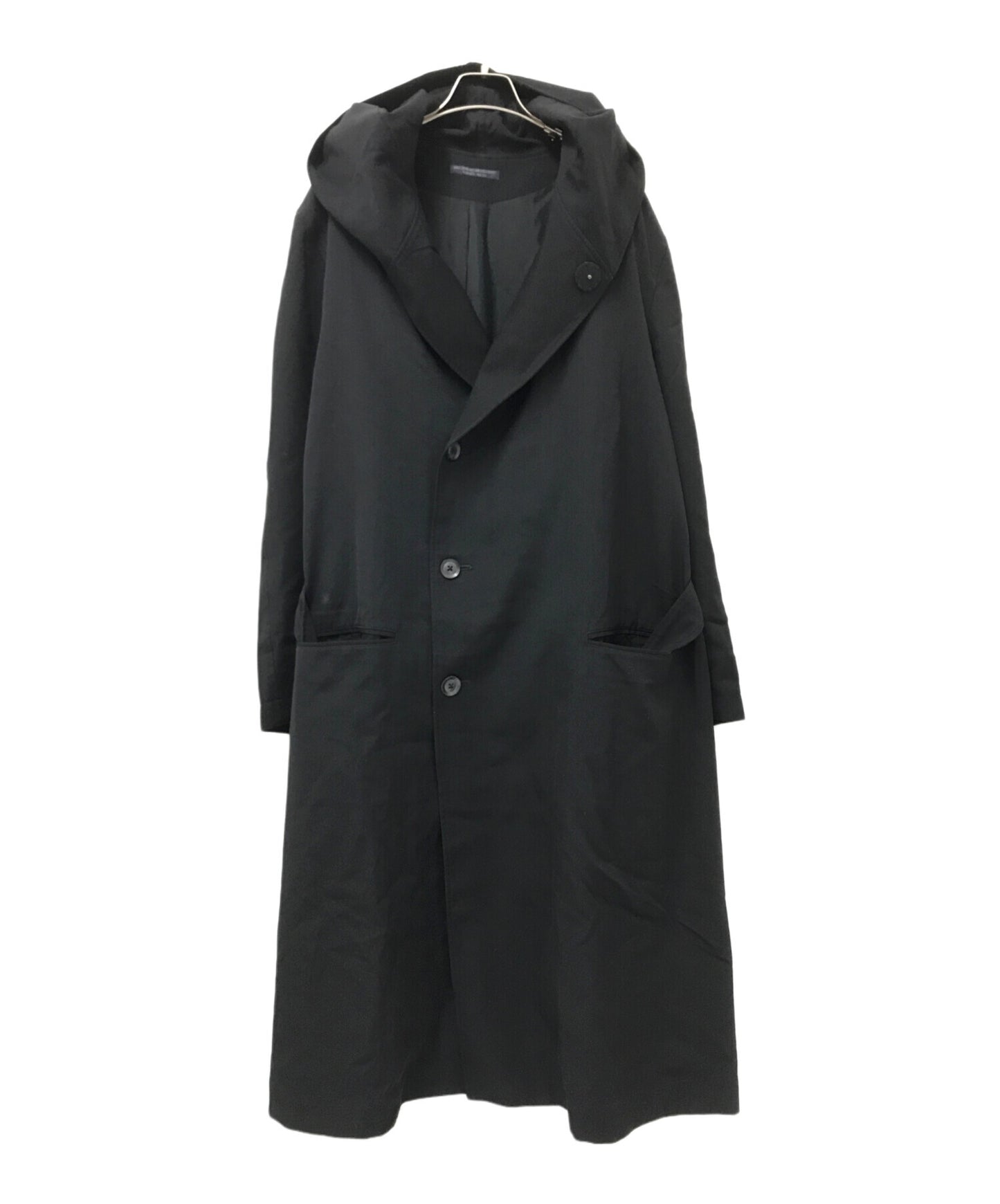 [Pre-owned] REGULATION Yohji Yamamoto Wool gaber hood coat HC-C01-140