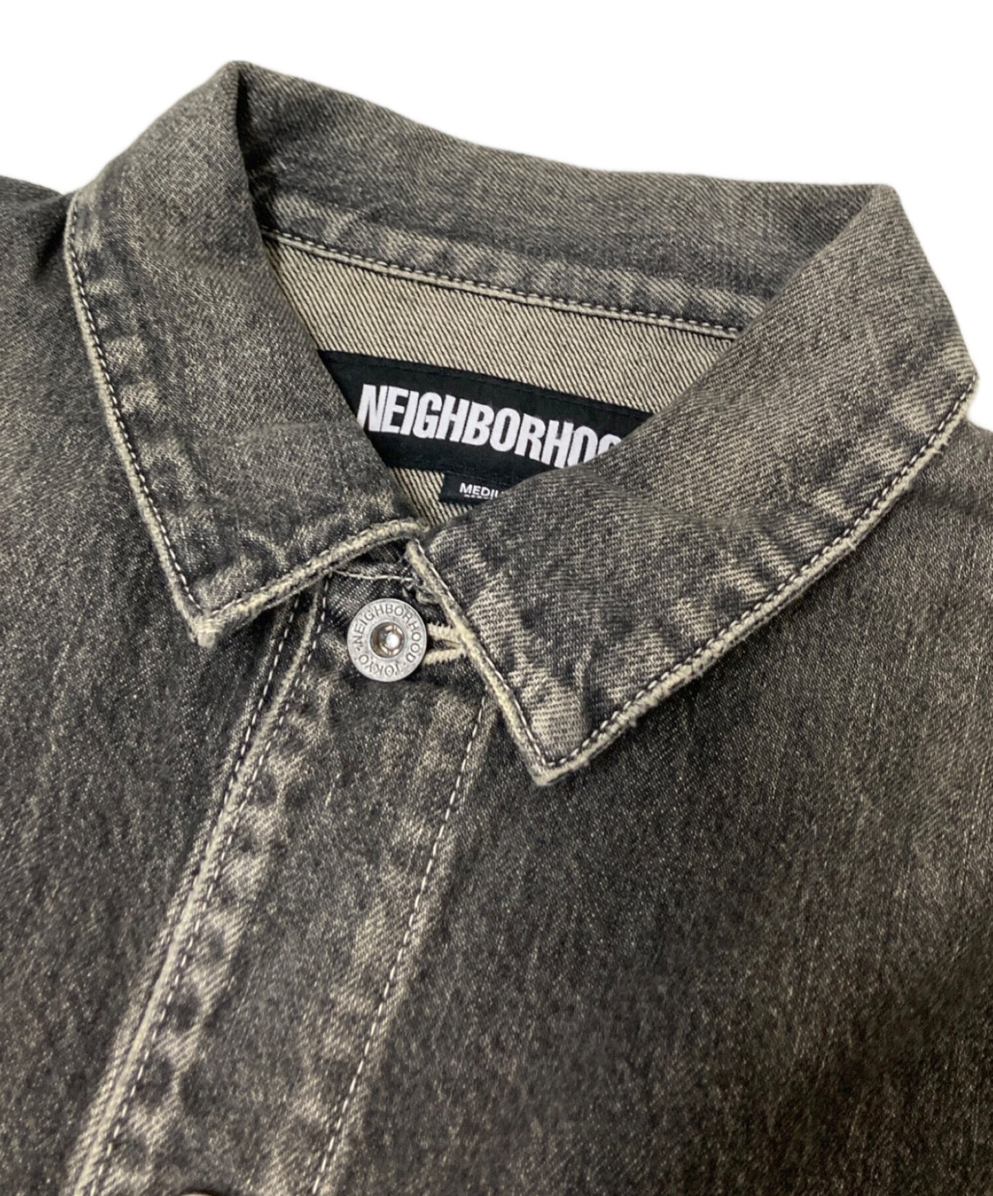 [Pre-owned] NEIGHBORHOOD Washed Short Coverall GJohn 232XBNH-JKM03