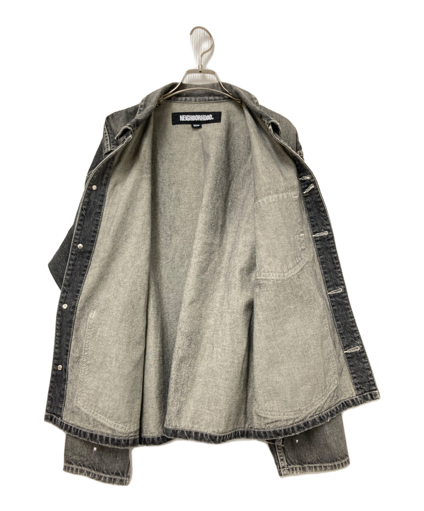 [Pre-owned] NEIGHBORHOOD Washed Short Coverall GJohn 232XBNH-JKM03