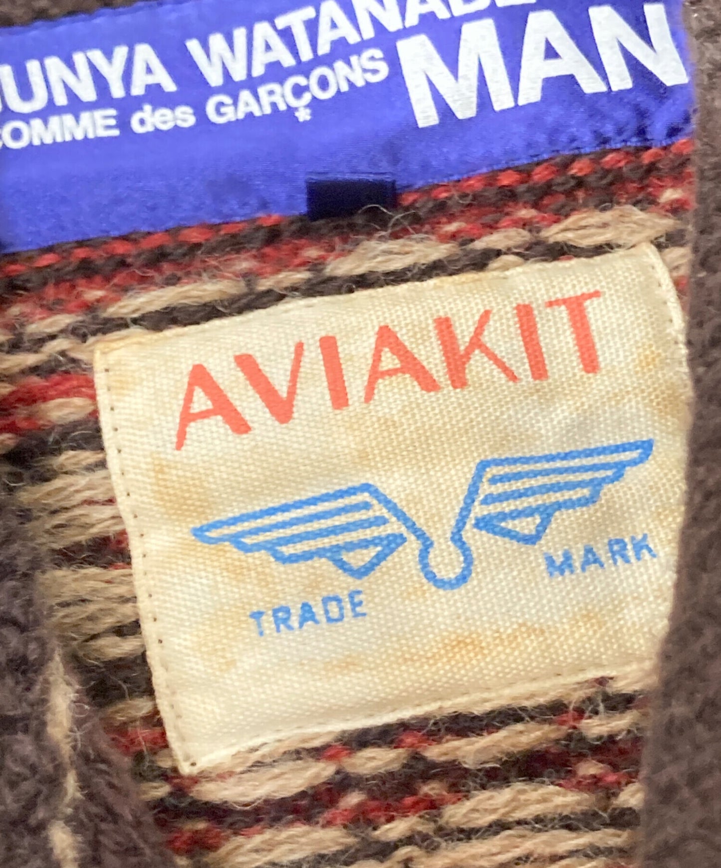 [Pre-owned] COMME des GARCONS JUNYA WATANABE MAN Knit Double Riders Jacket WK-J004