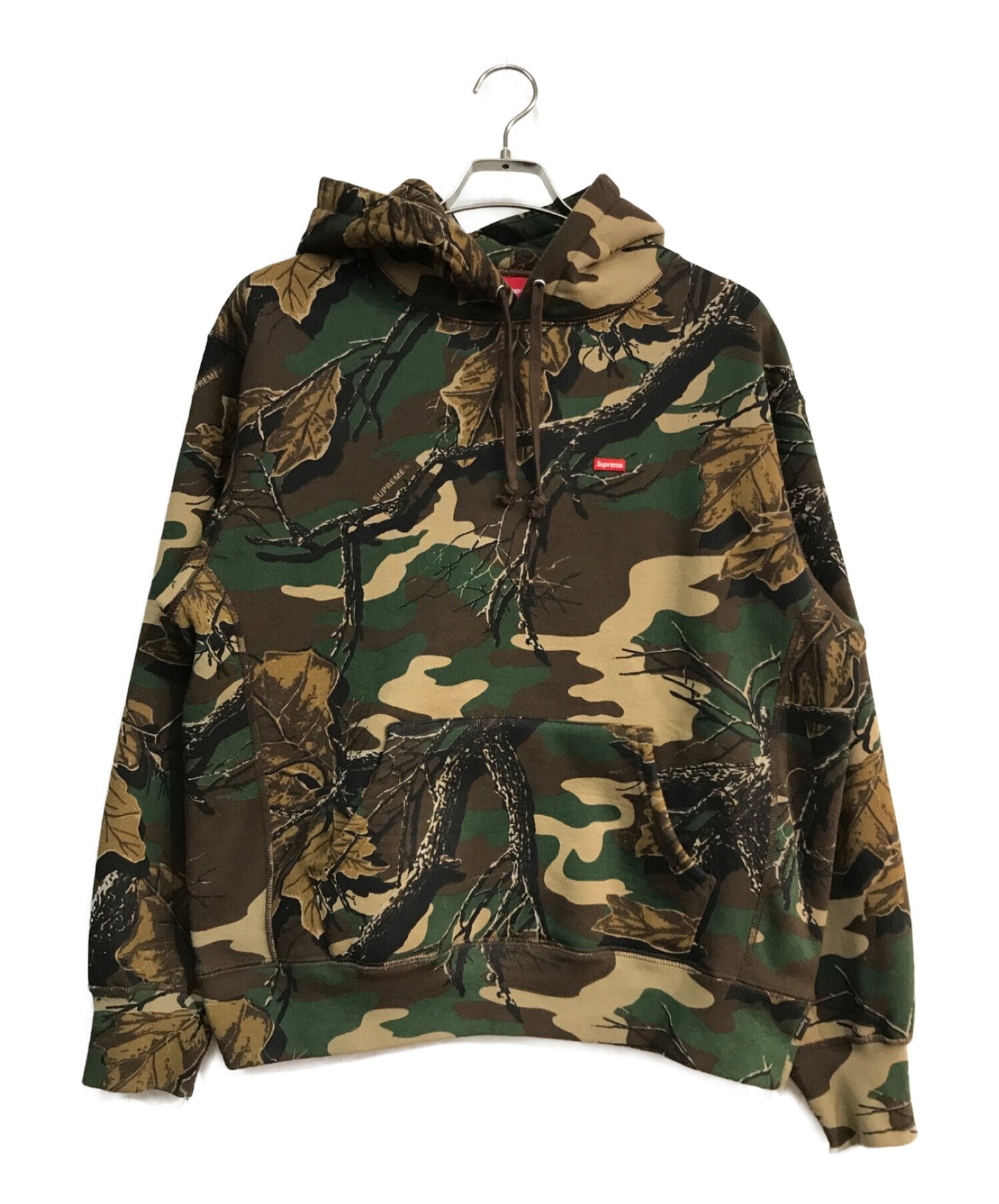 [Pre-owned] SUPREME Small Box Hooded Sweatshirt Camo Tree 22AW