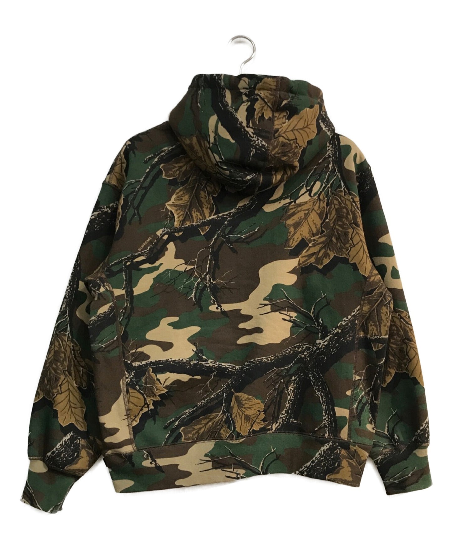 [Pre-owned] SUPREME Small Box Hooded Sweatshirt Camo Tree 22AW