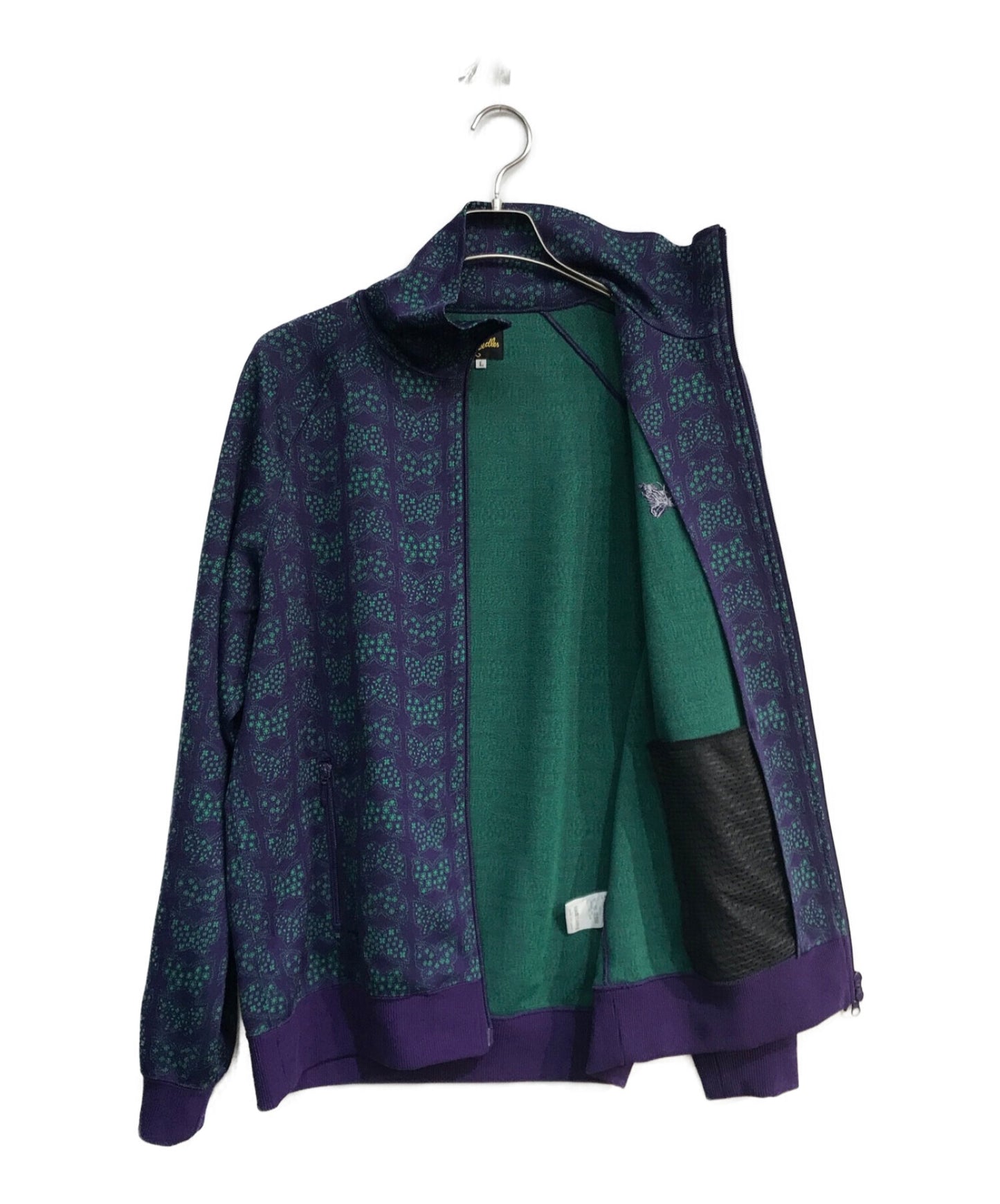 [Pre-owned] Needles Track Jacket - Poly Jq. KP212