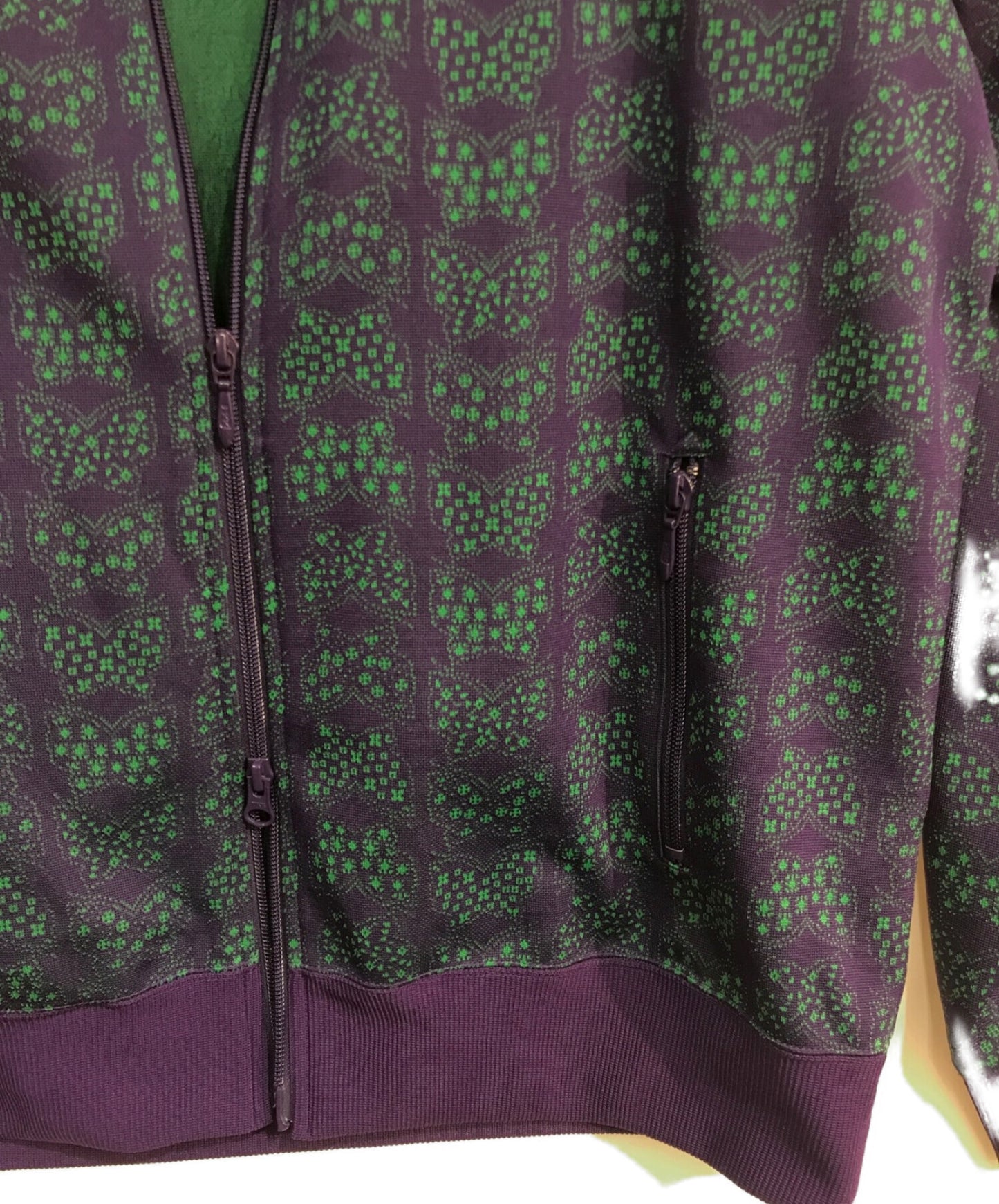 [Pre-owned] Needles Track Jacket - Poly Jq. KP212