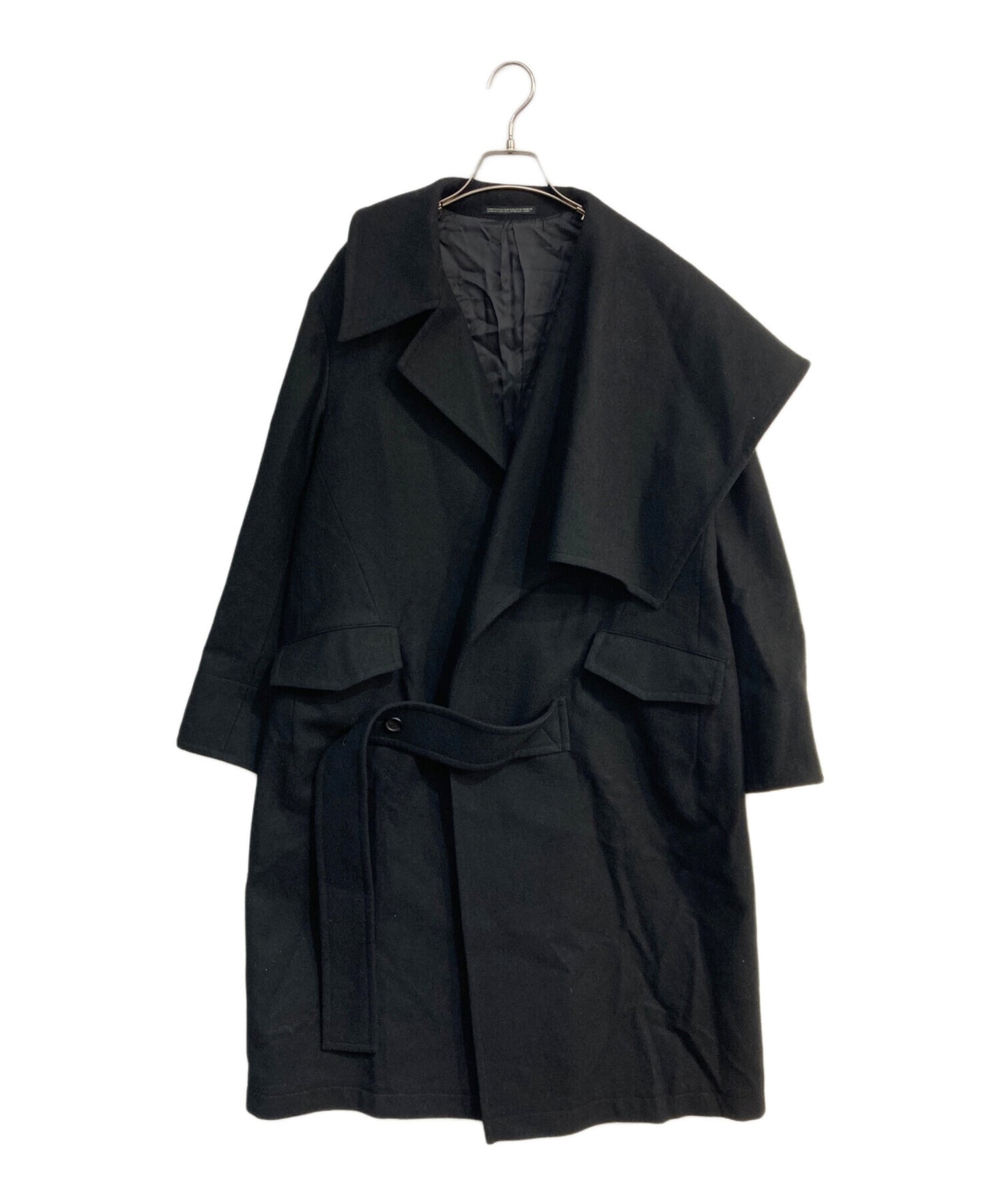 [Pre-owned] yohji yamamoto+noir Asymmetrical wool coat 19AW NC-C01-102 NC-C01-102