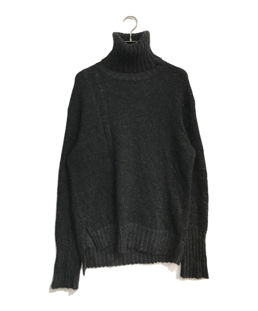 [Pre-owned] Yohji Yamamoto pour homme Turtleneck knit 5G PLATING RIB DROP NEEDLE HE-K32-986 HE-K32-986