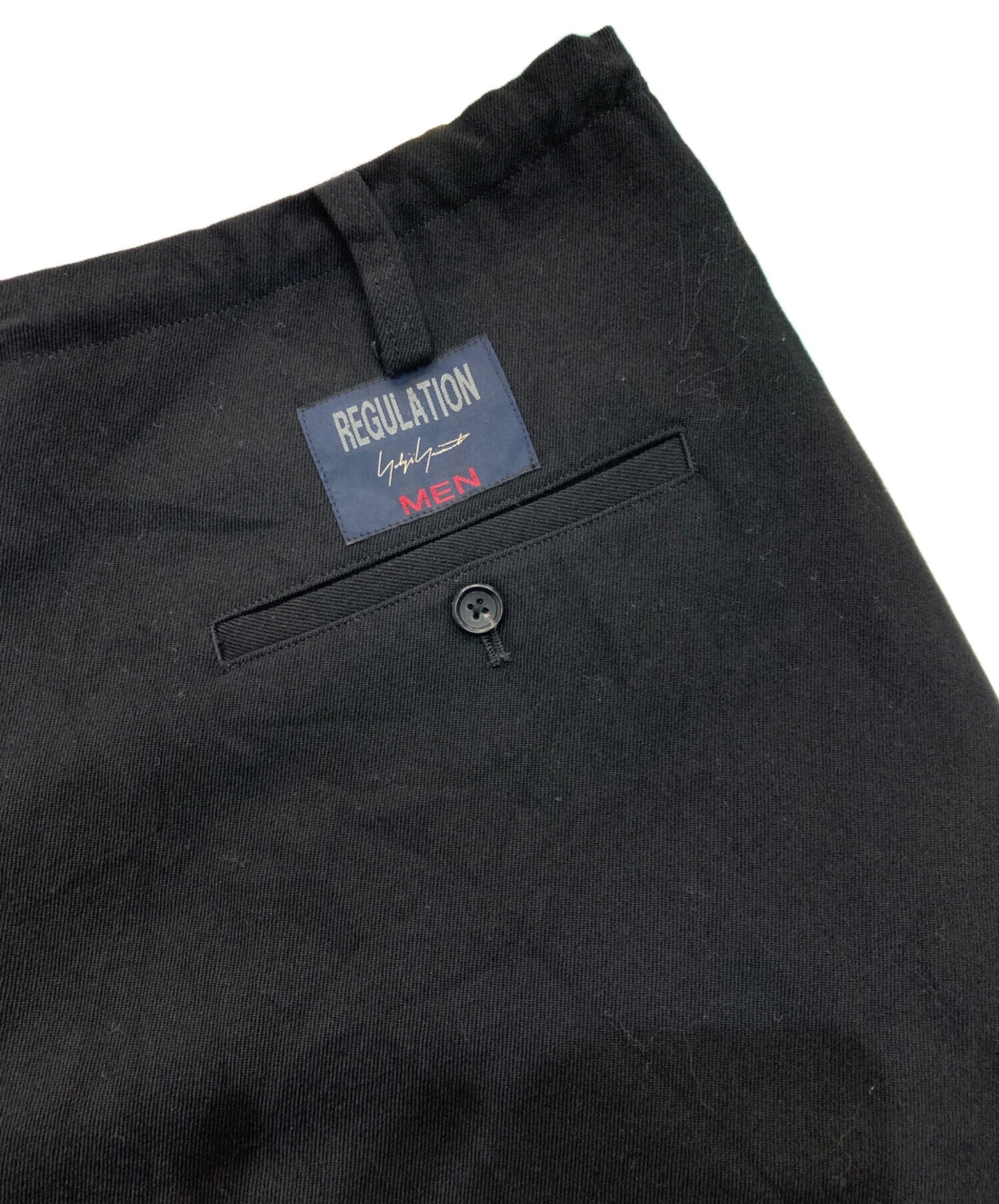 [Pre-owned] Yohji Yamamoto pour homme REGULATION/GABARDINE STRING PANTS HE-P02-141 HE-P02-141