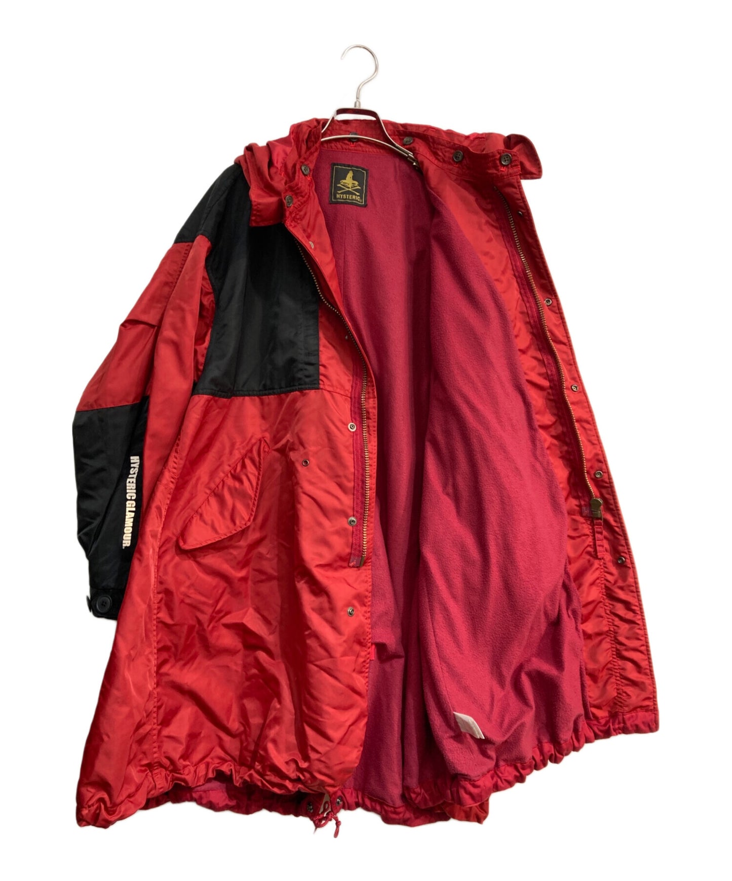 [Pre-owned] Hysteric Glamour Air Force TRIANGLE WOMAN Hooded Sierra Coat 01193AC03 01193AC03