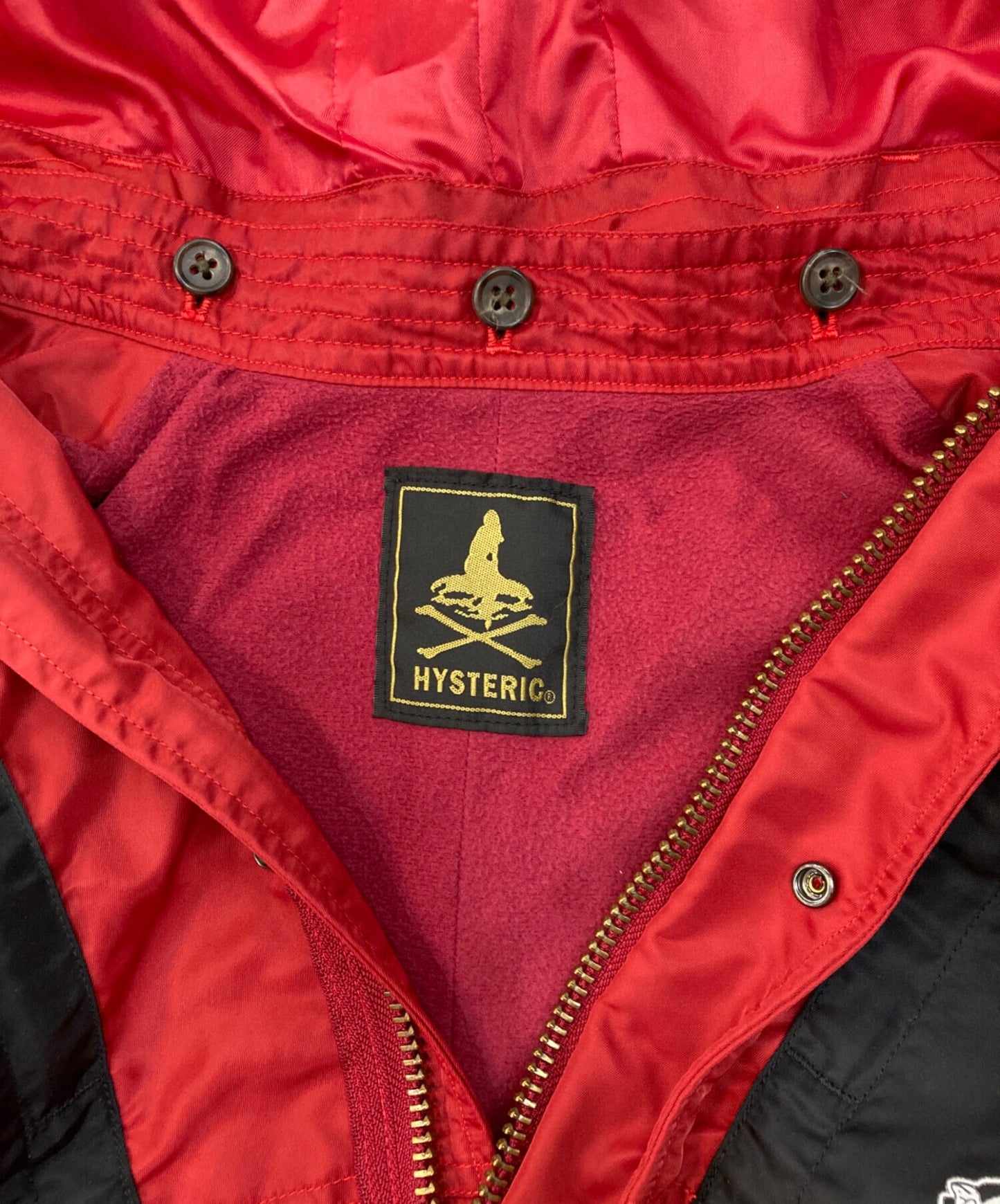 [Pre-owned] Hysteric Glamour Air Force TRIANGLE WOMAN Hooded Sierra Coat 01193AC03 01193AC03