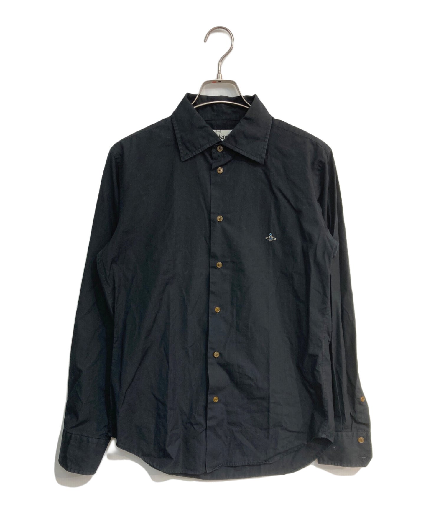 [Pre-owned] Vivienne Westwood man Orb Embroidery Long Sleeve Shirt VL-WR-70951 VL-WR-70951