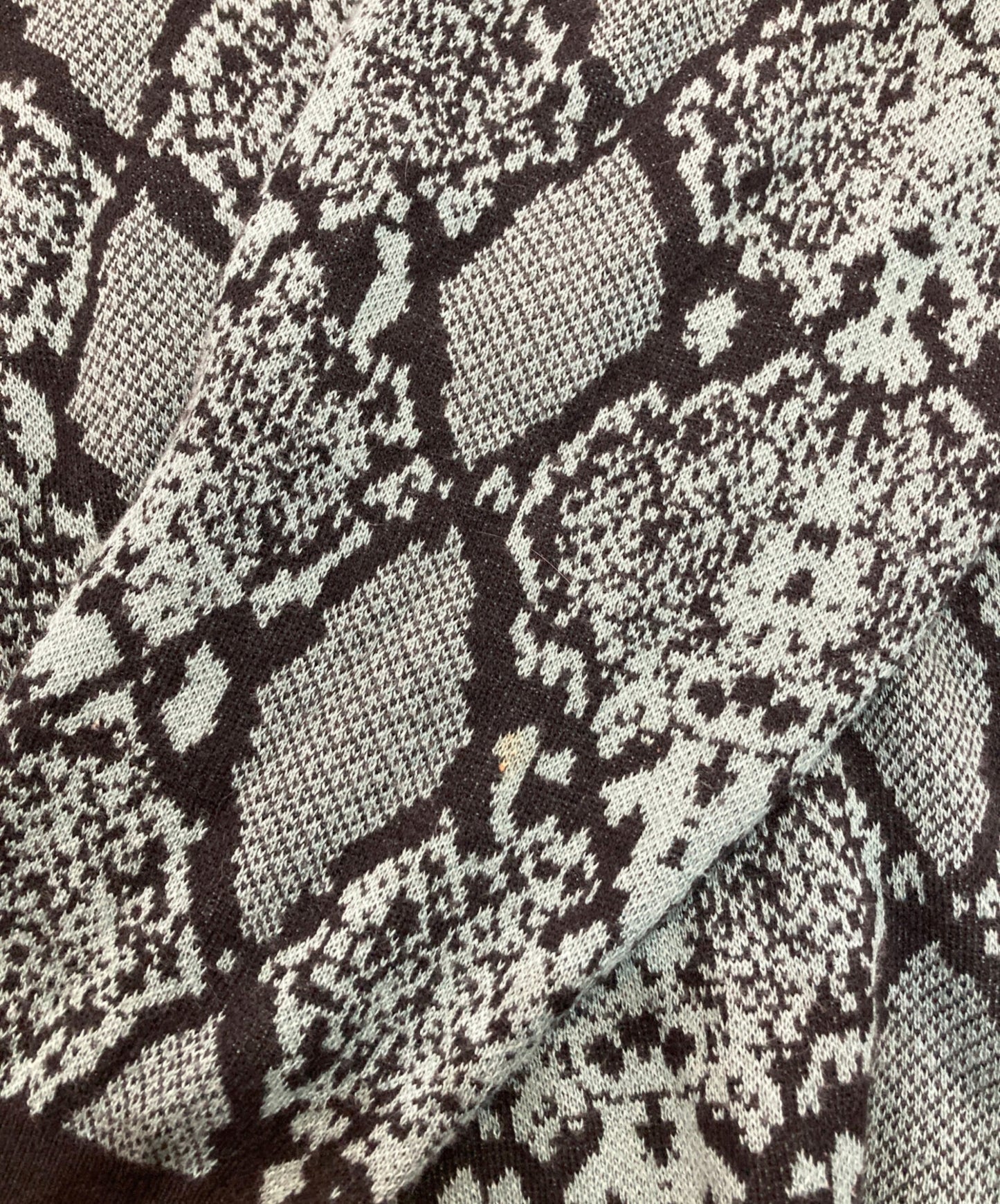 [Pre-owned] WACKO MARIA PYTHON KNIT POLO SHIRT 23FW