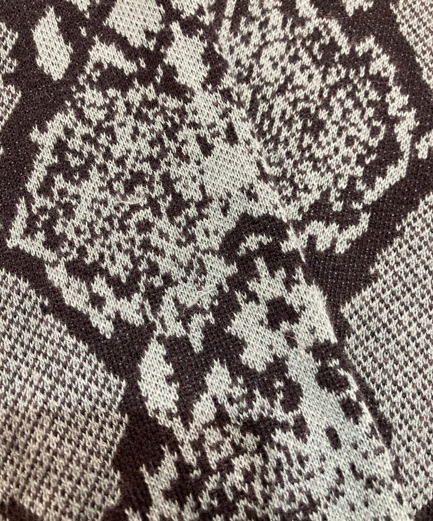 [Pre-owned] WACKO MARIA PYTHON KNIT POLO SHIRT 23FW