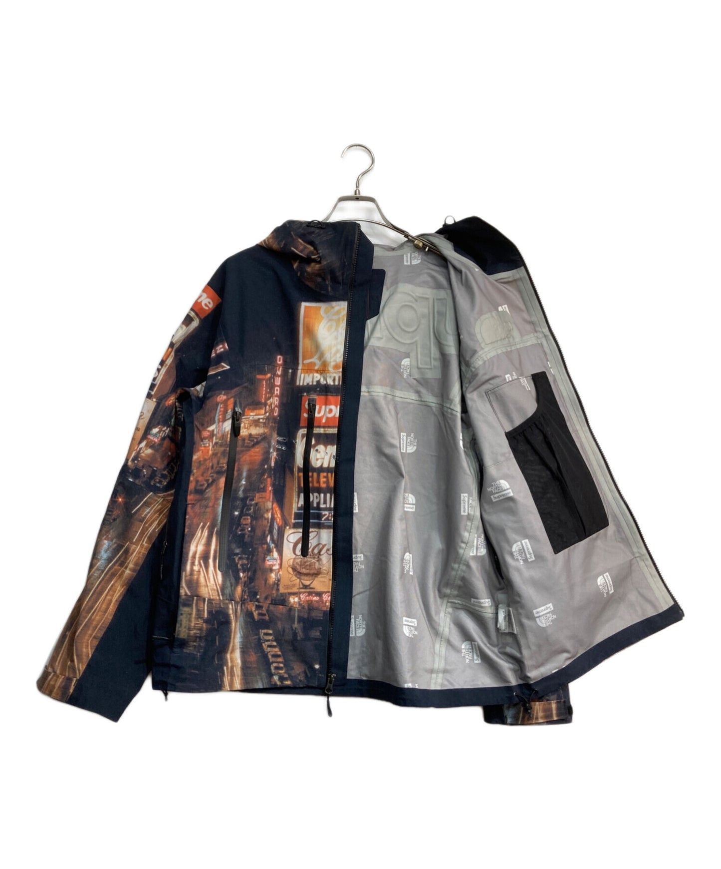 [Pre-owned] SUPREME Taped Seam Shell Jacket "Times square" NP52207I 22AW