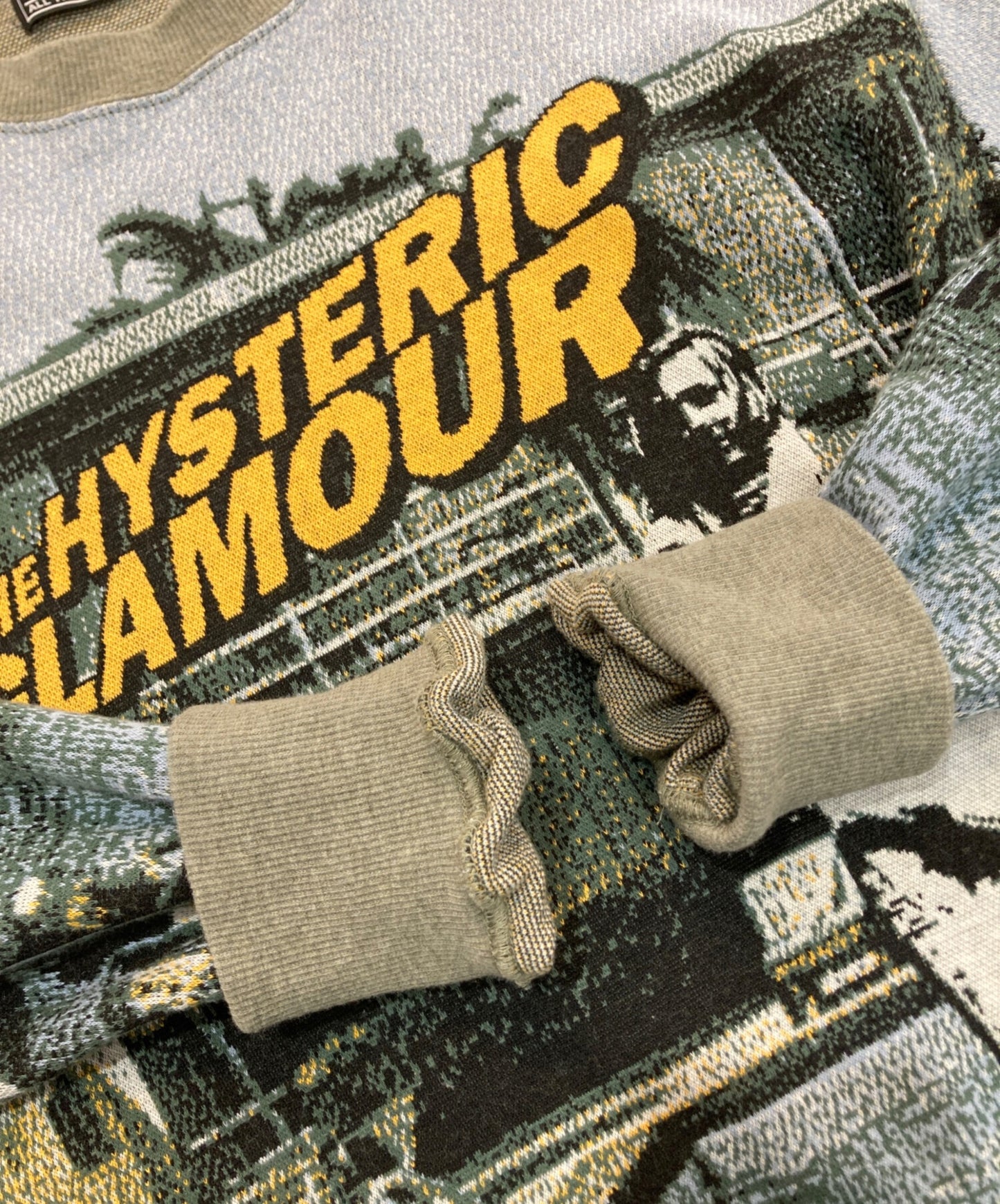 [Pre-owned] Hysteric Glamour POOL SIDE jacquard sweatshirt 02251CS01 02251CS01