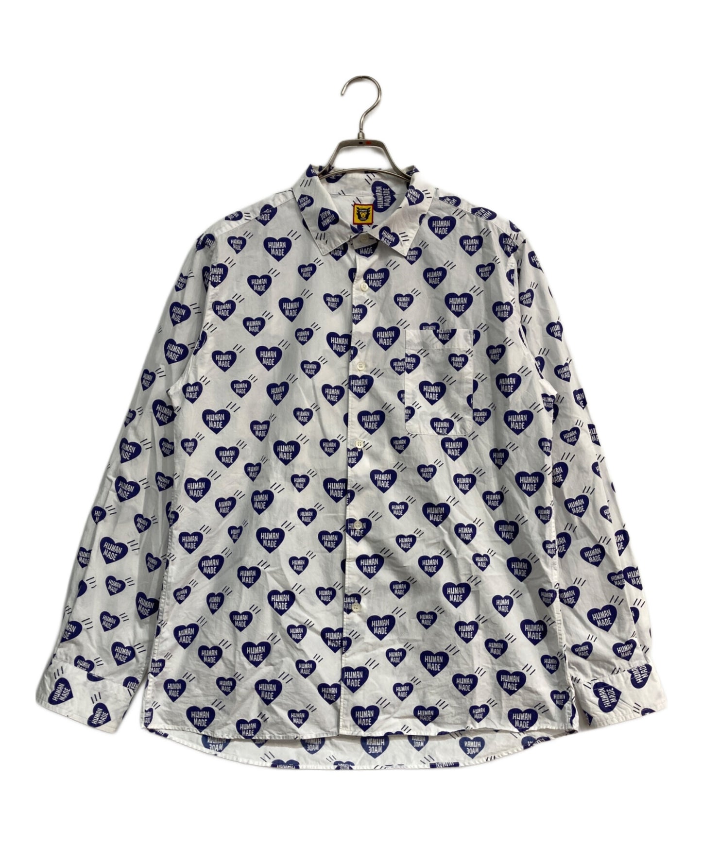 [Pre-owned] HUMAN MADE HEART PATTERN SHIRT