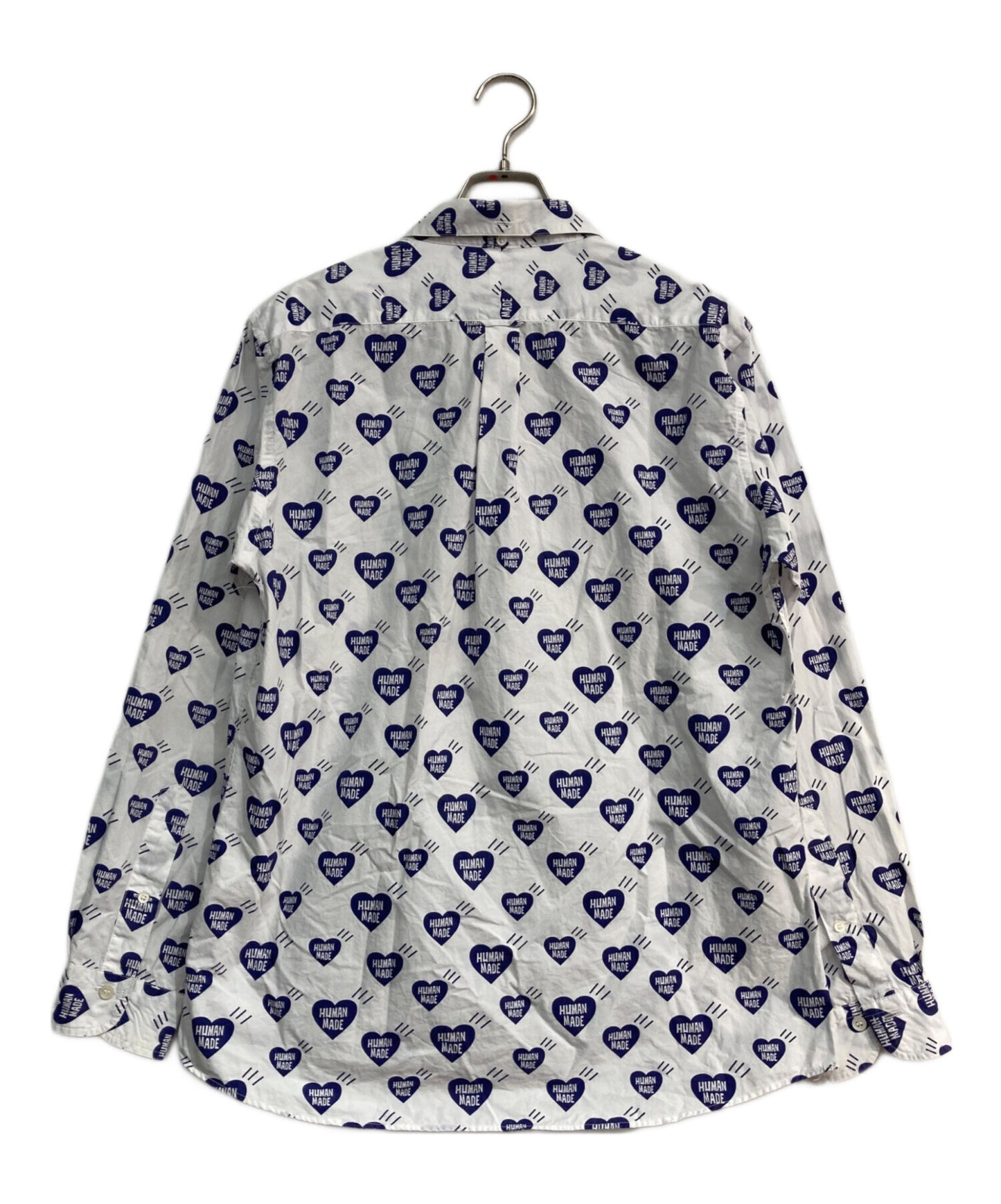 [Pre-owned] HUMAN MADE HEART PATTERN SHIRT