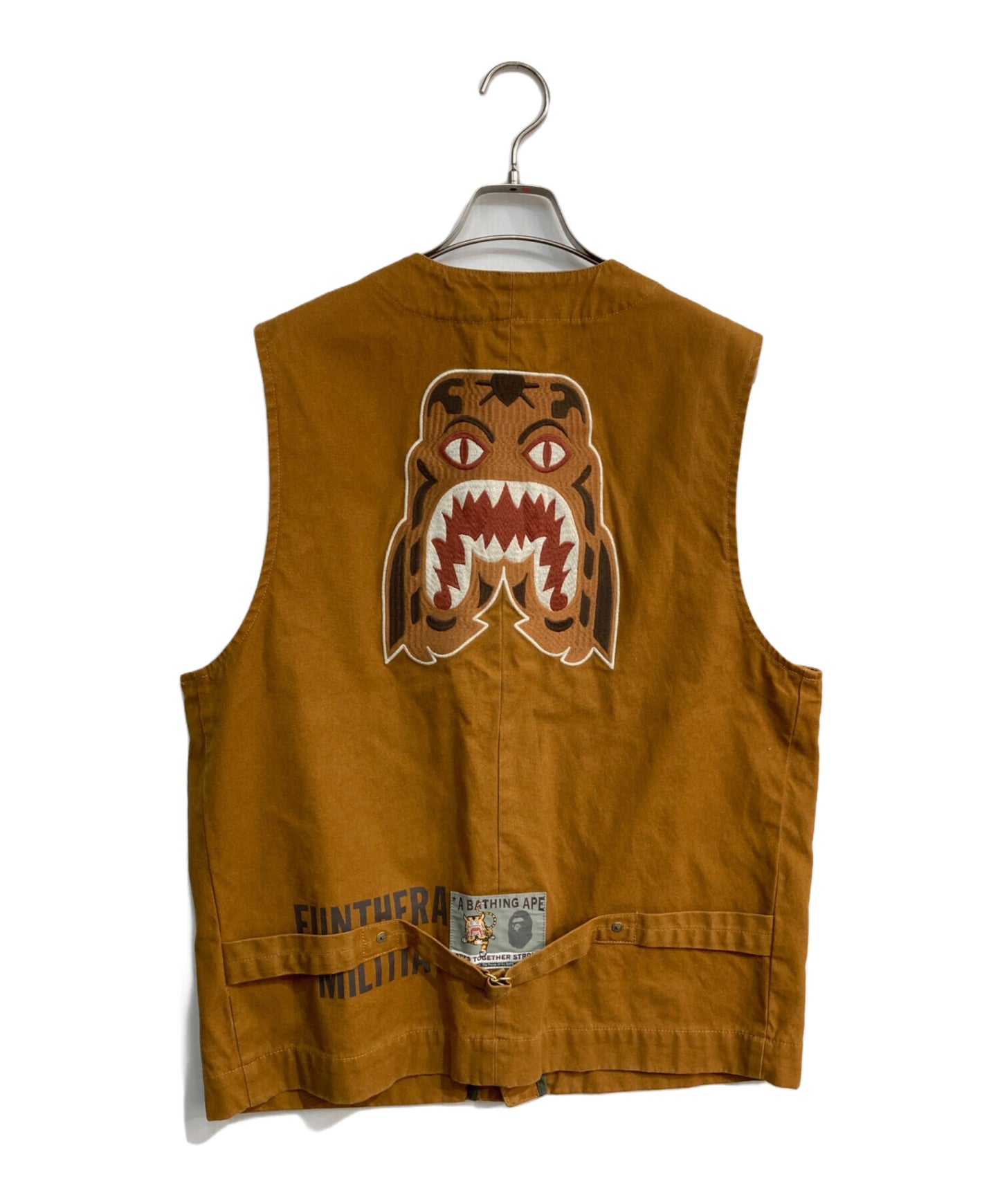 [Pre-owned] A BATHING APE TIGER WORKER VEST 001ljf201027x