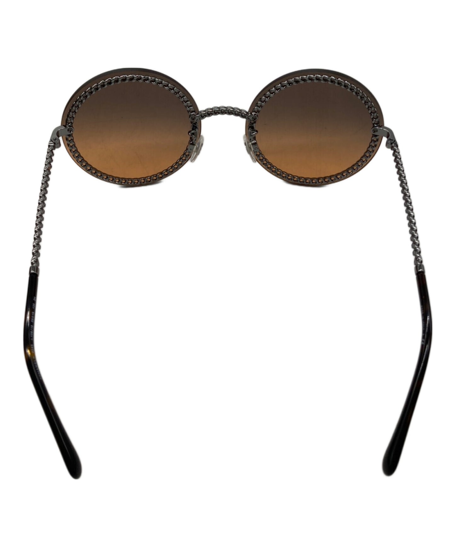 [Pre-owned] CHANEL Sunglasses with coco mark chain 4245