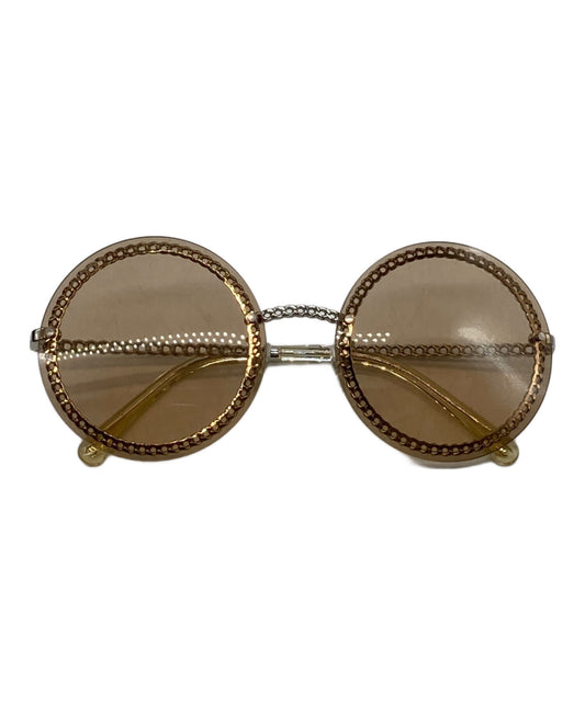 [Pre-owned] CHANEL Sunglasses with coco mark chain 4245